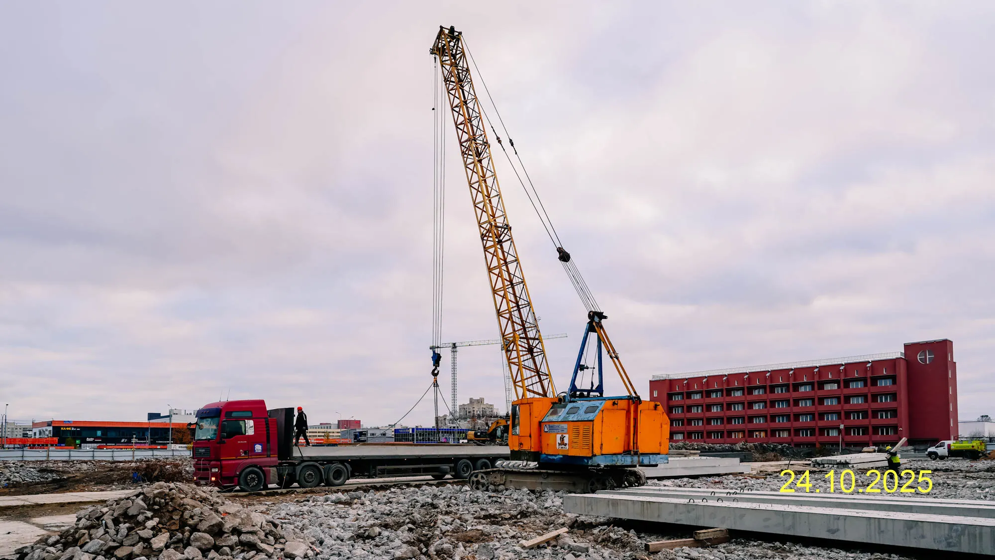 Гранат ход строительства