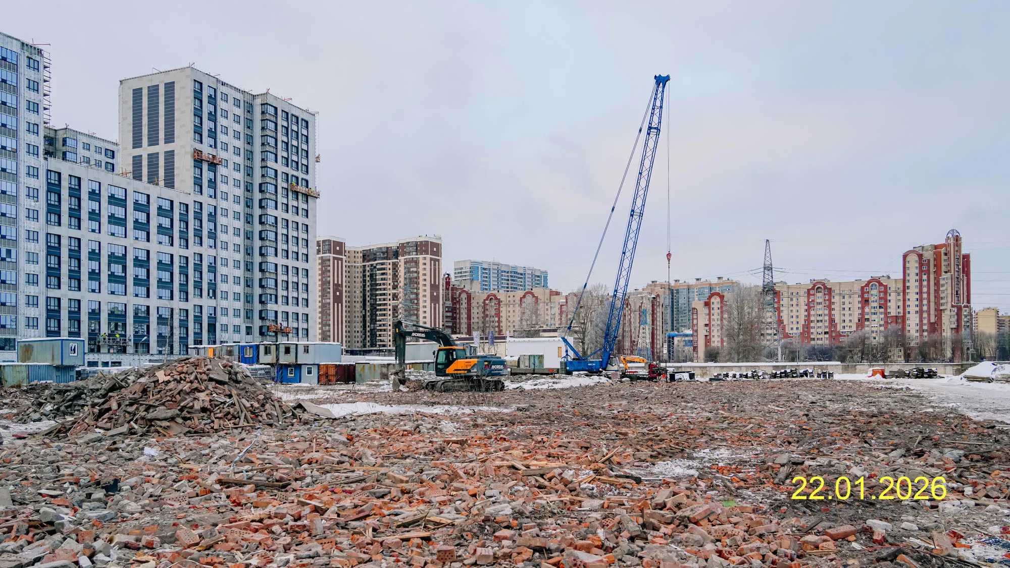 Аурум ход строительства