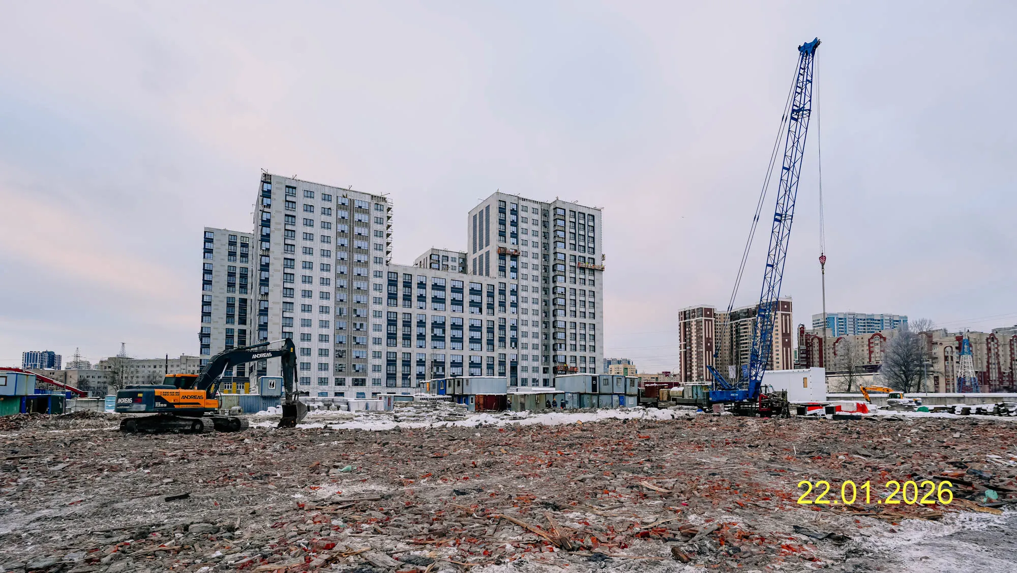 Аурум ход строительства