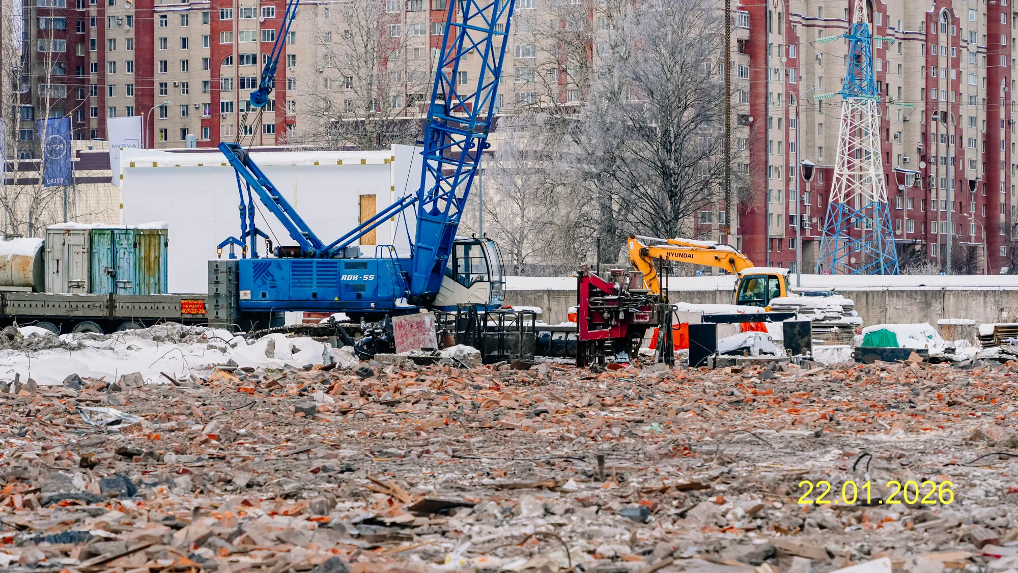 Аурум ход строительства