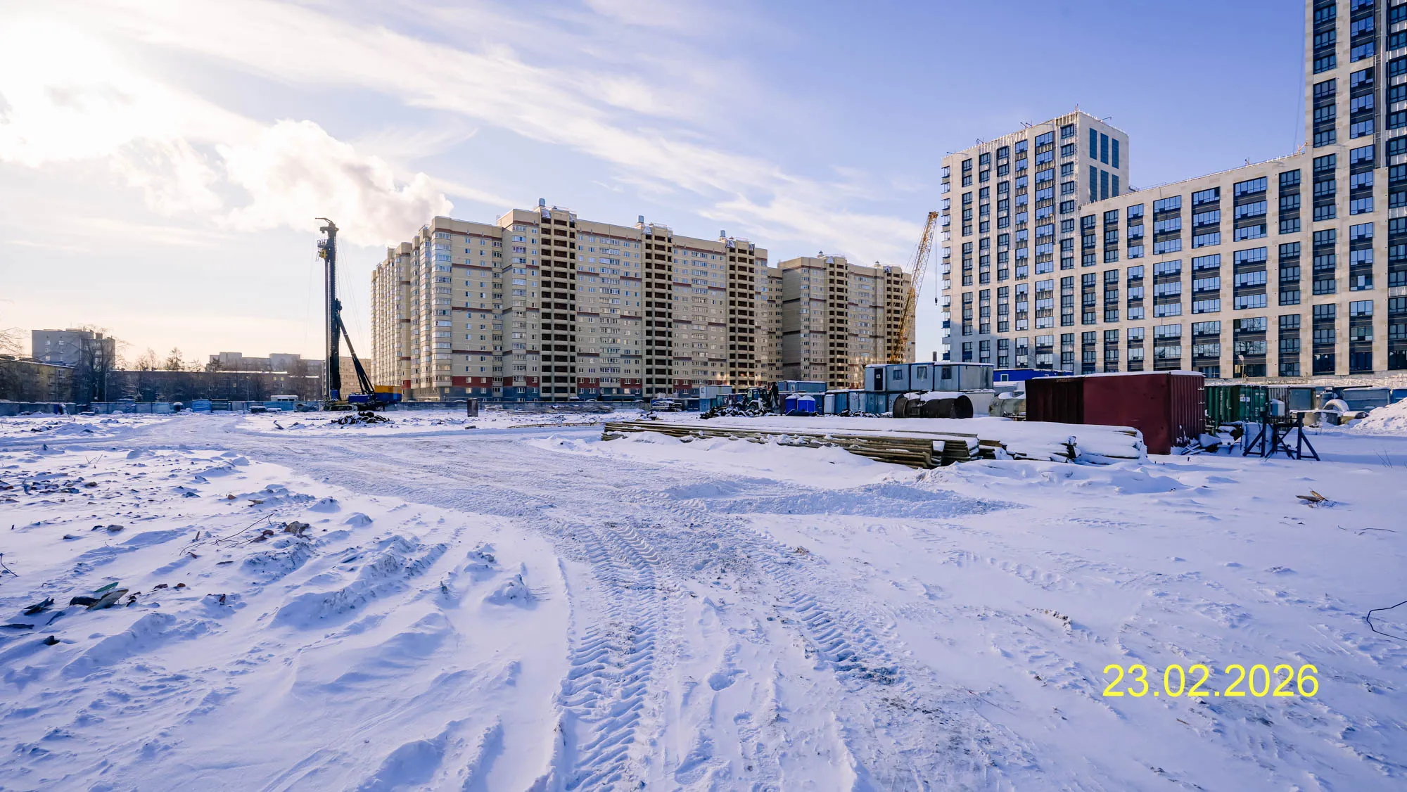 Аурум ход строительства