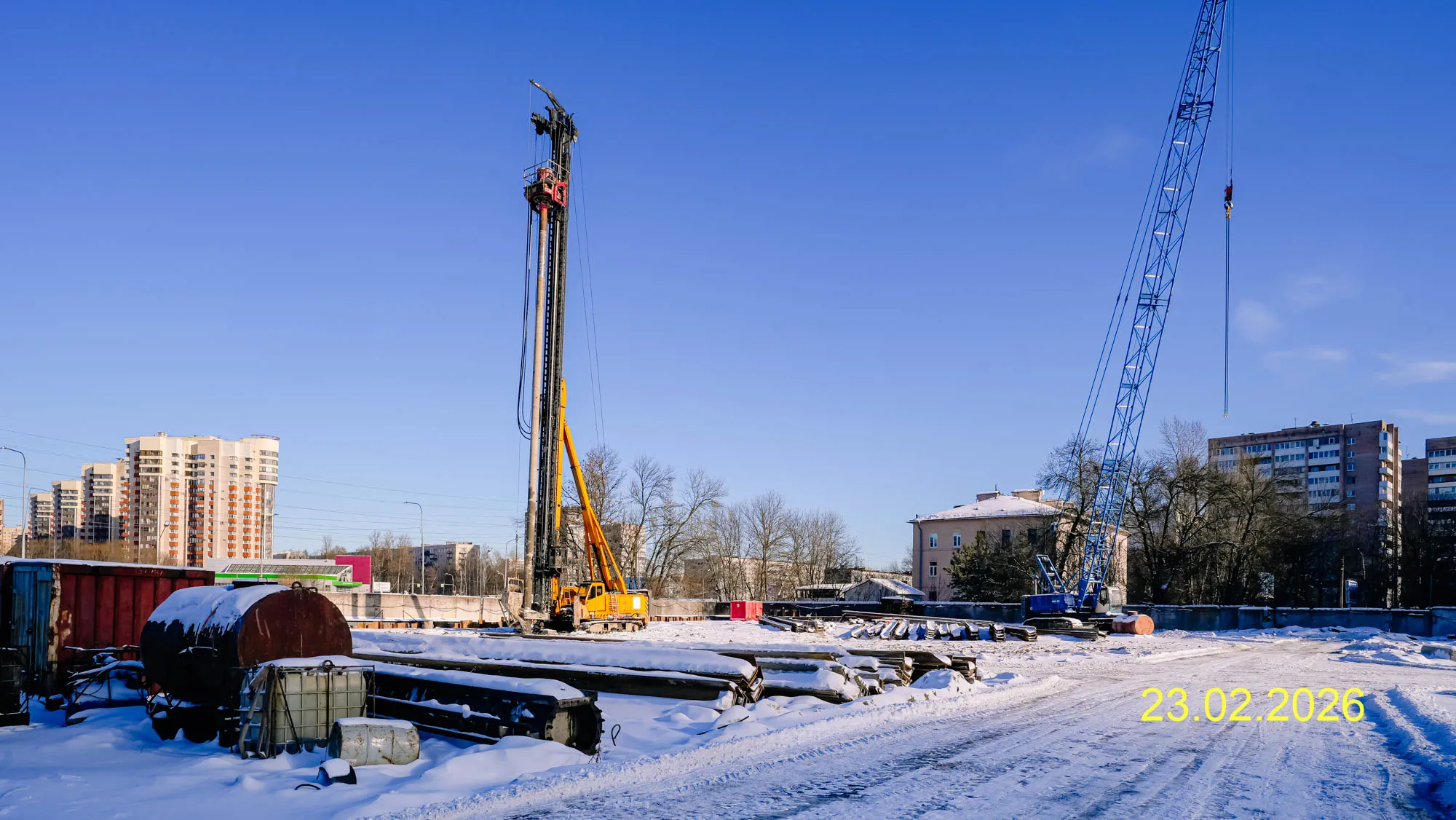 Аурум ход строительства