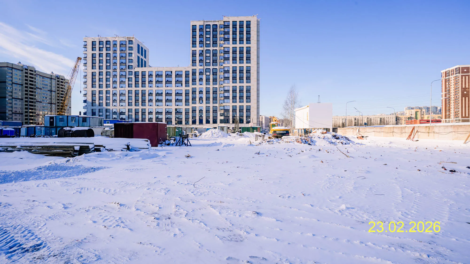 Аурум ход строительства