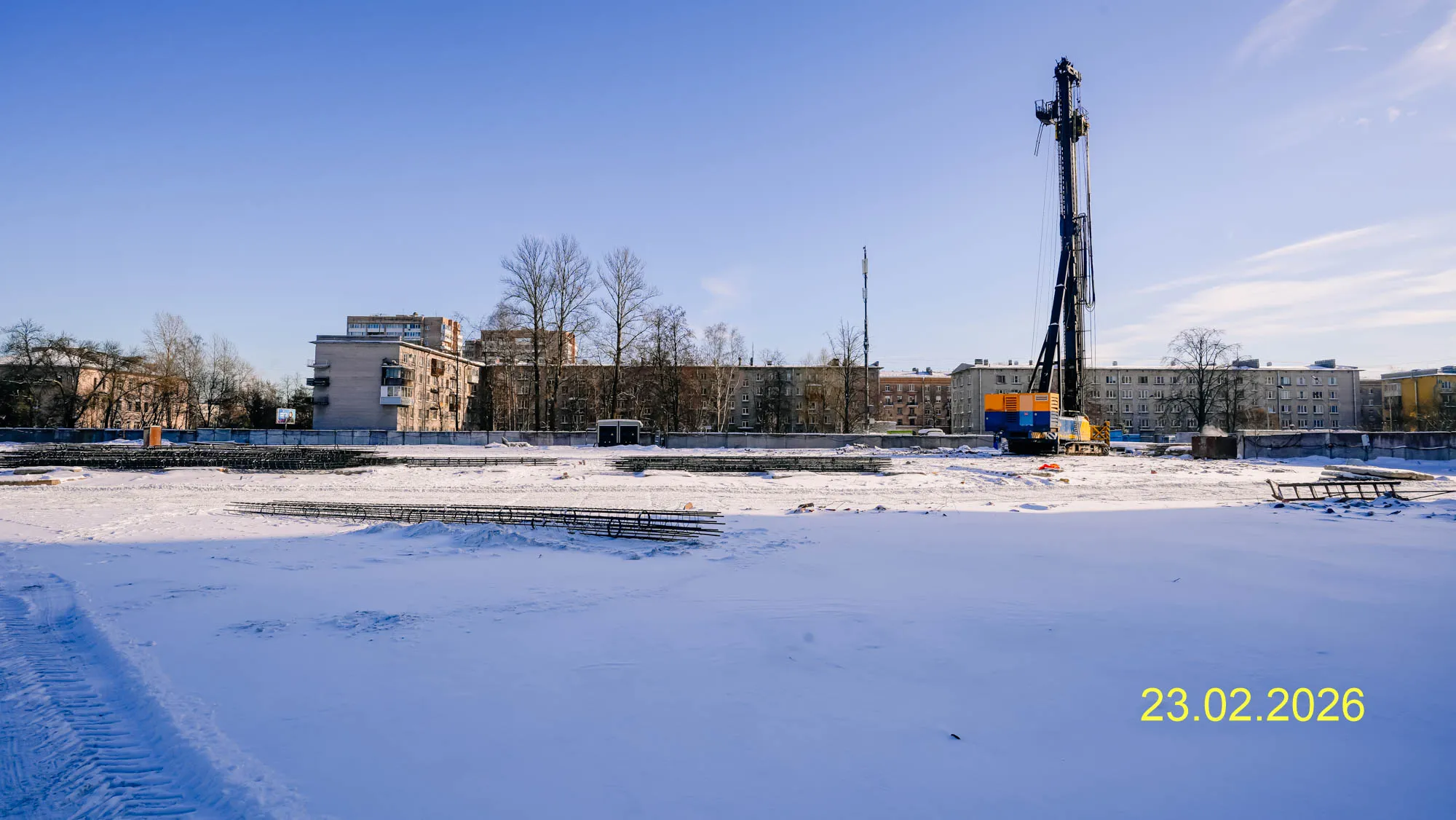 Аурум ход строительства