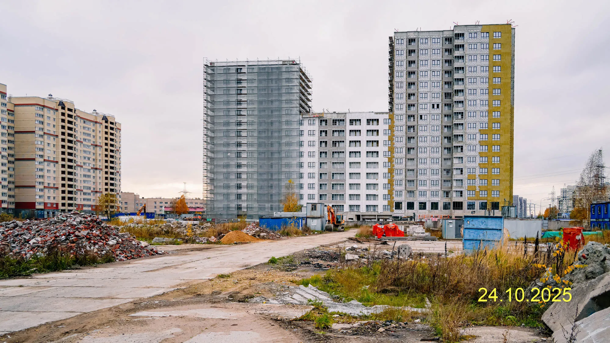 Аурум ход строительства