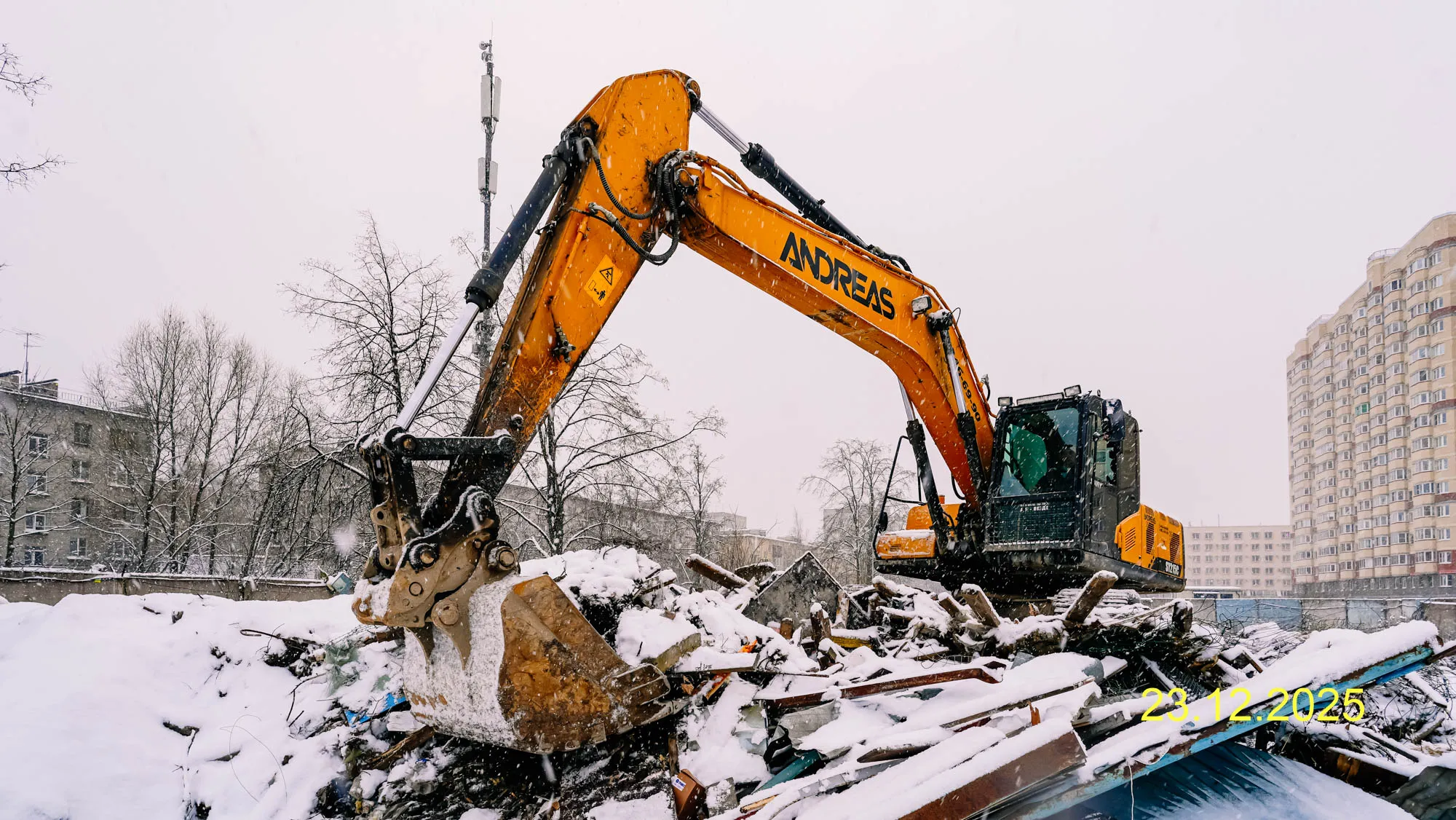 Аурум ход строительства