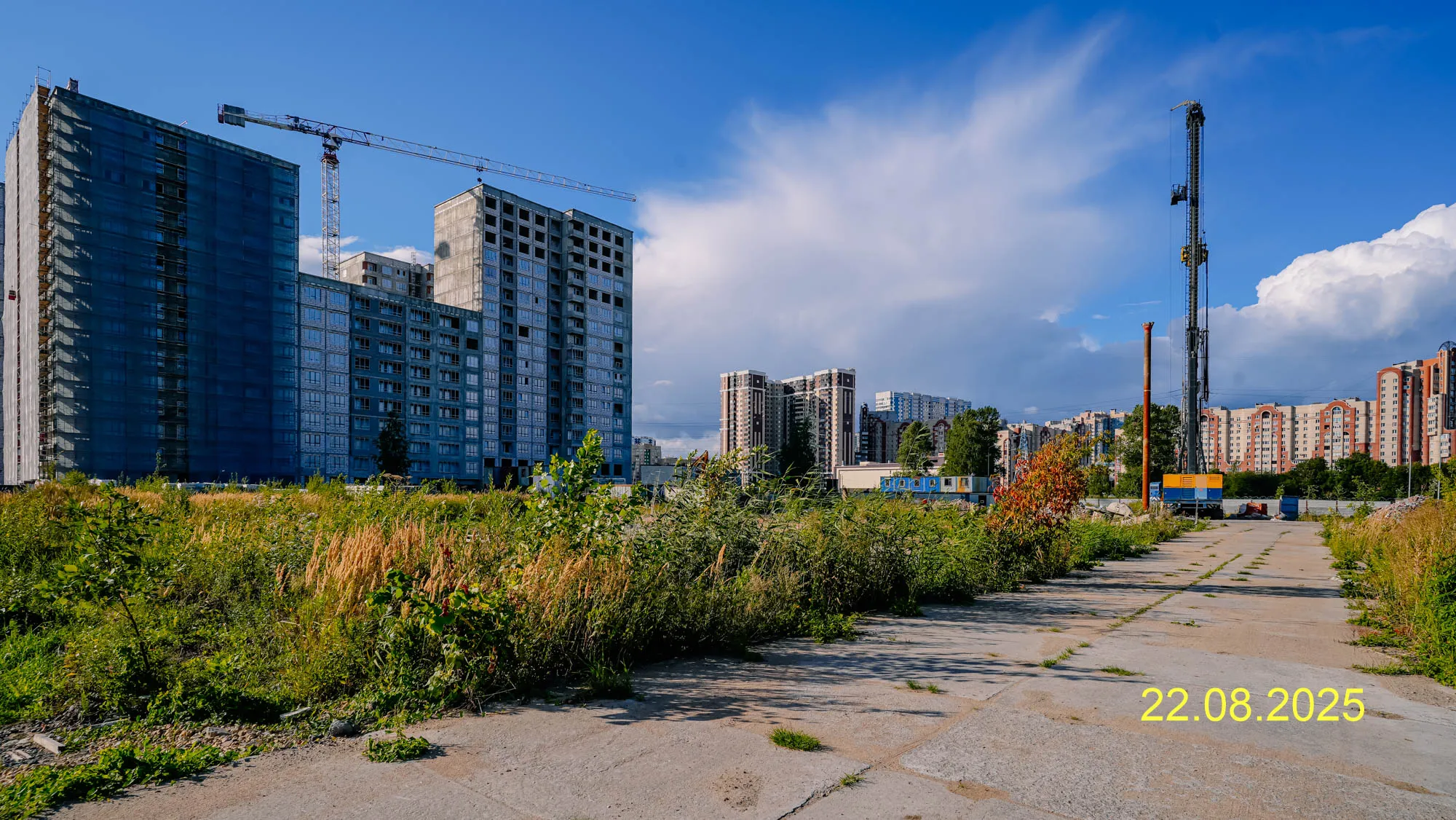 Аурум ход строительства