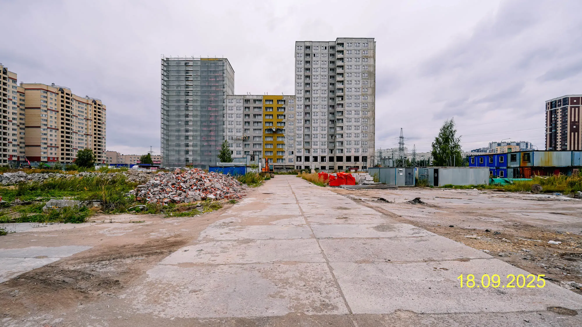 Аурум ход строительства