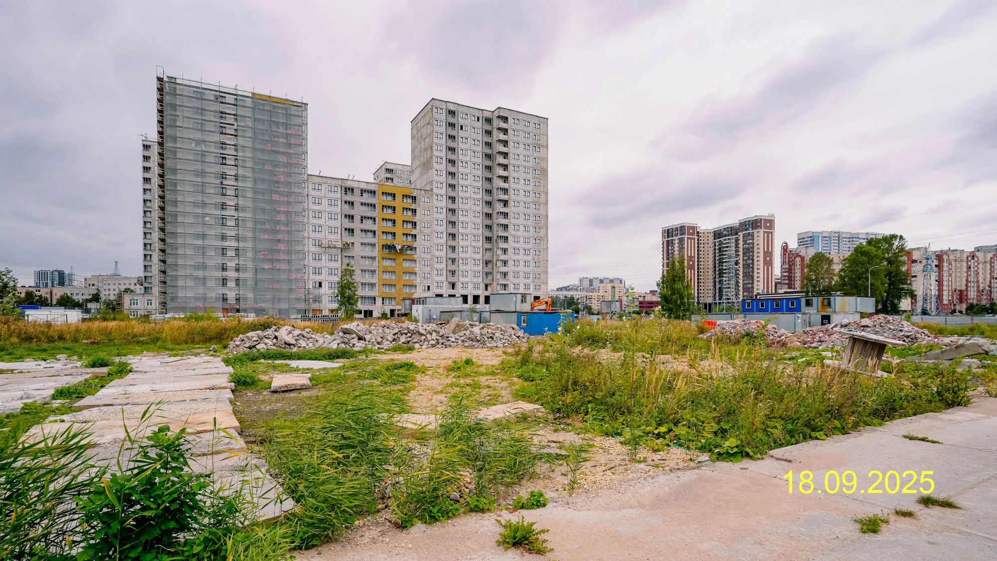 Аурум ход строительства