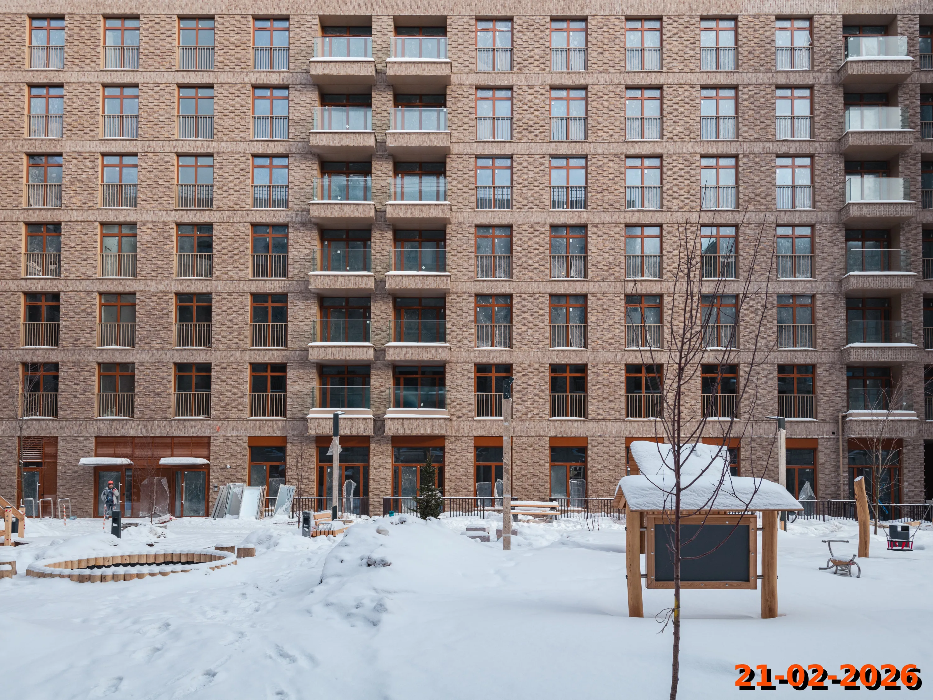 ЖК Лермонтовский 54 ход строительства
