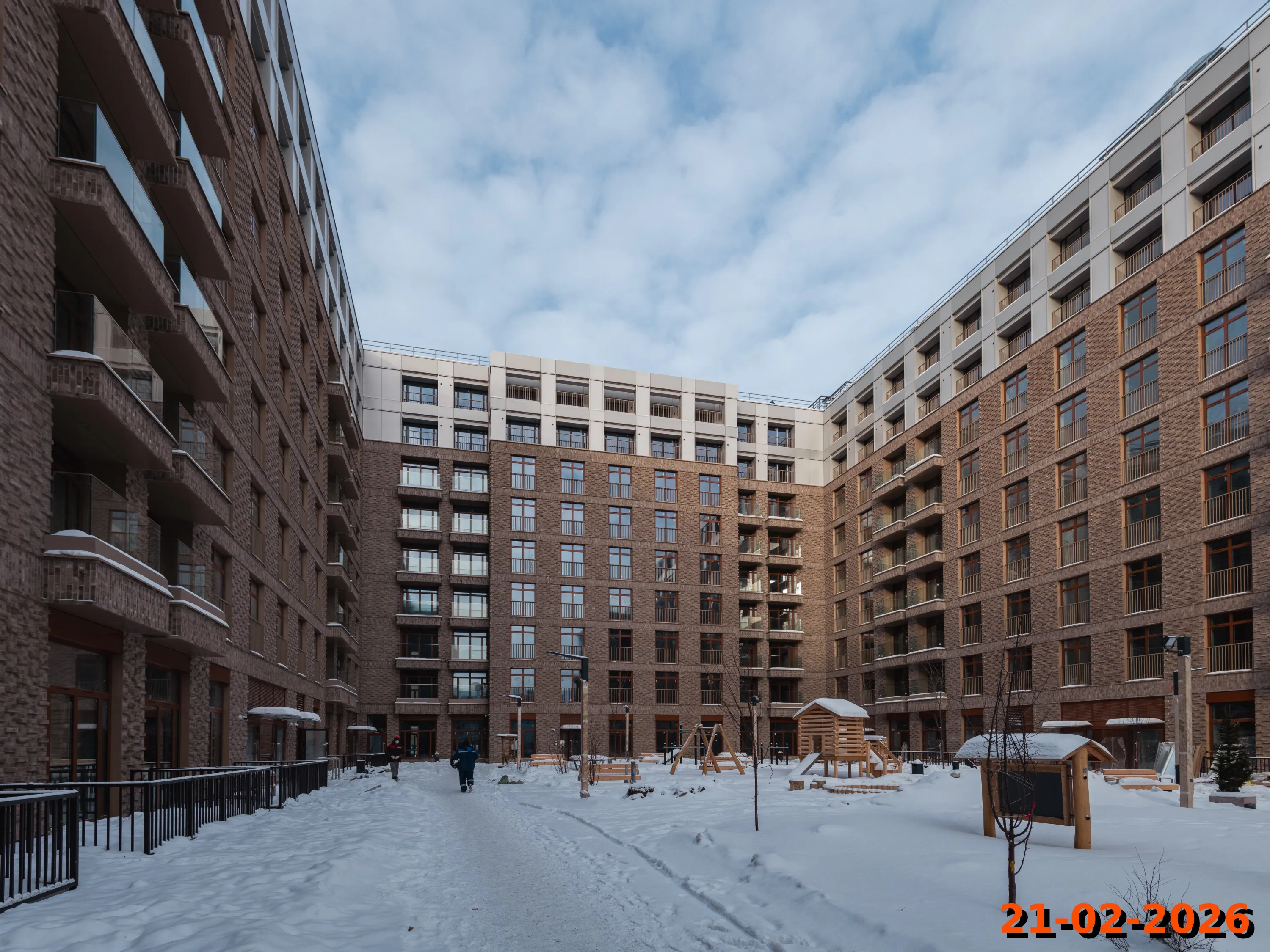 ЖК Лермонтовский 54 ход строительства