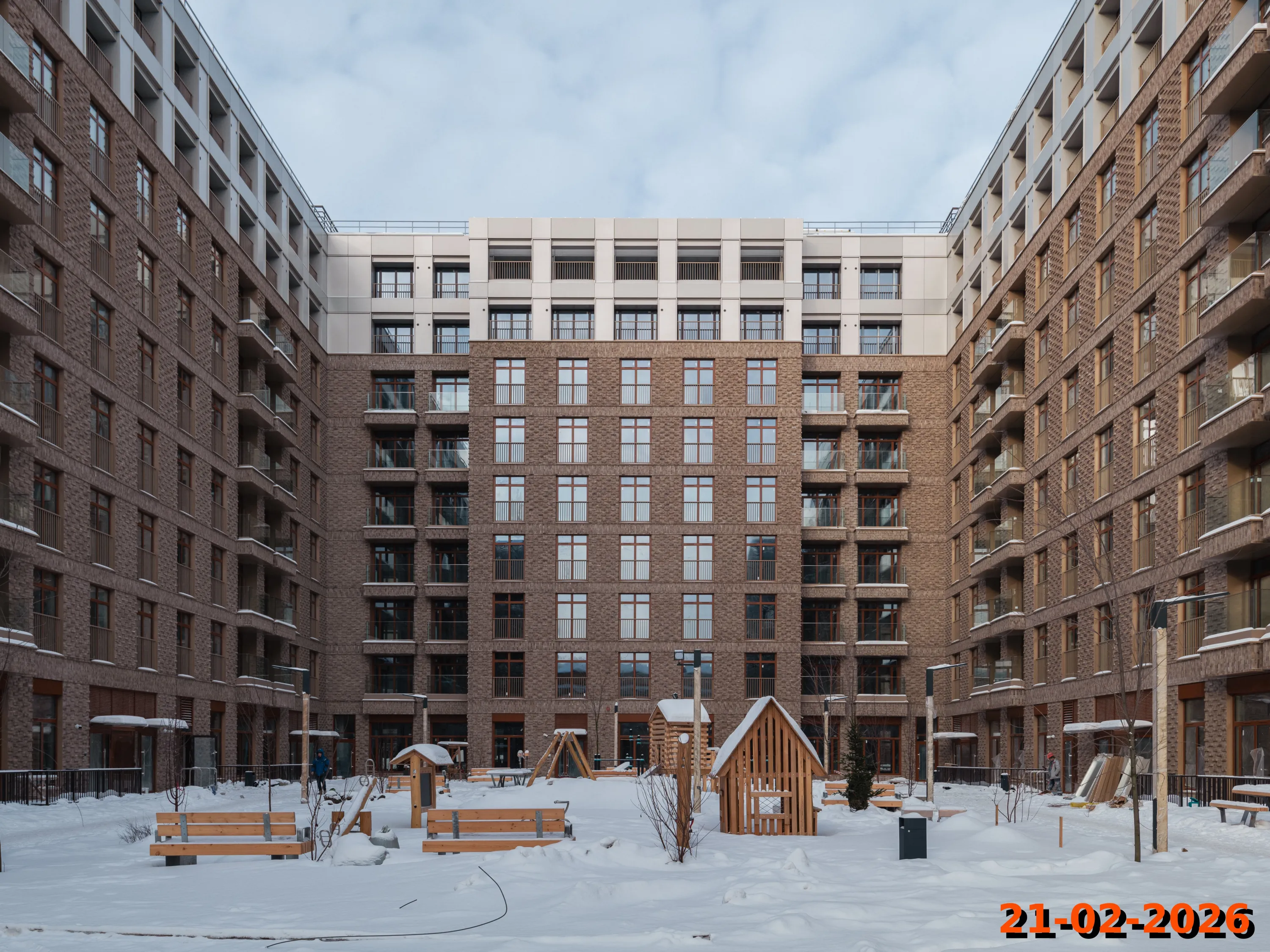 ЖК Лермонтовский 54 ход строительства