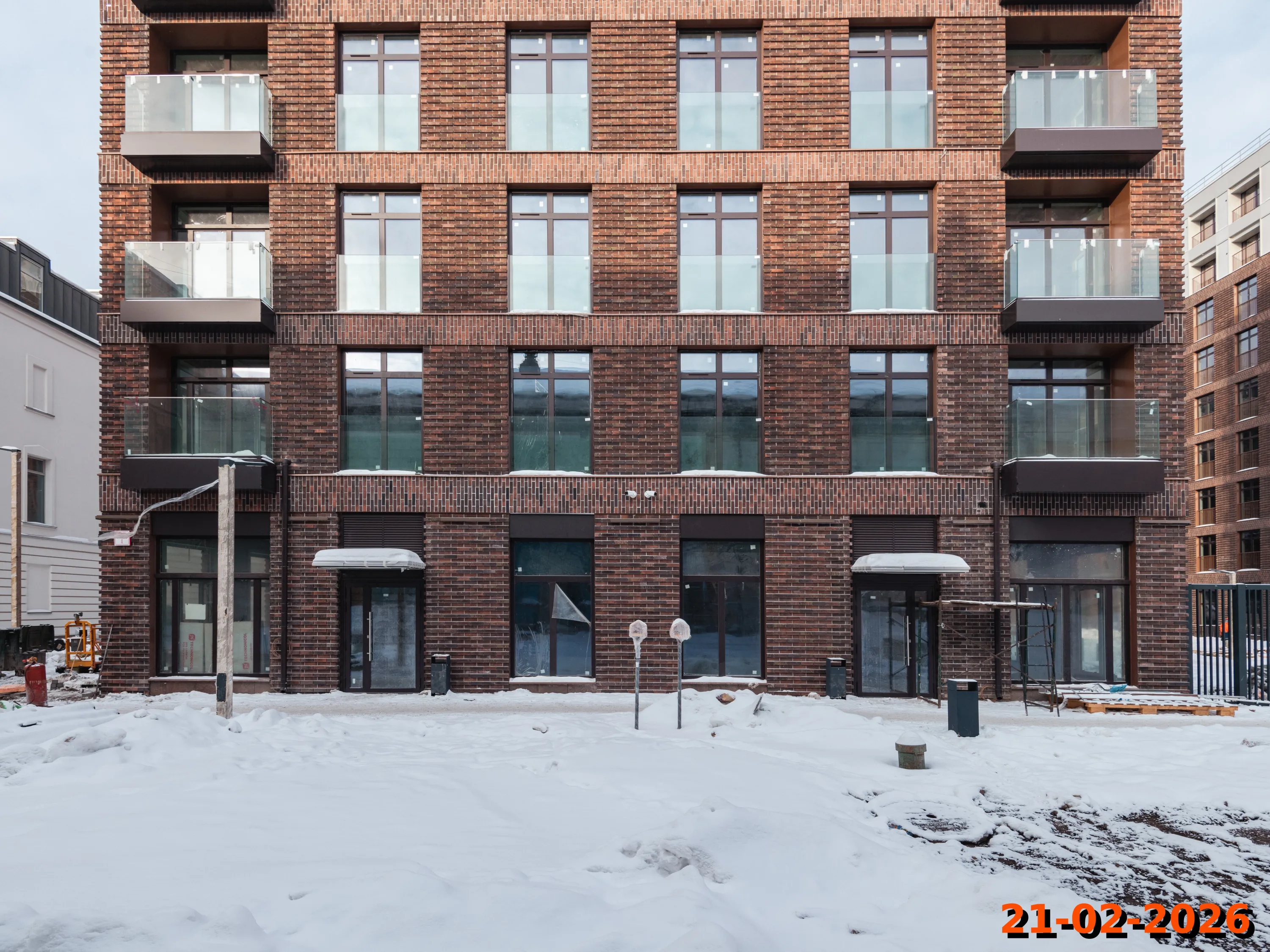 ЖК Лермонтовский 54 ход строительства