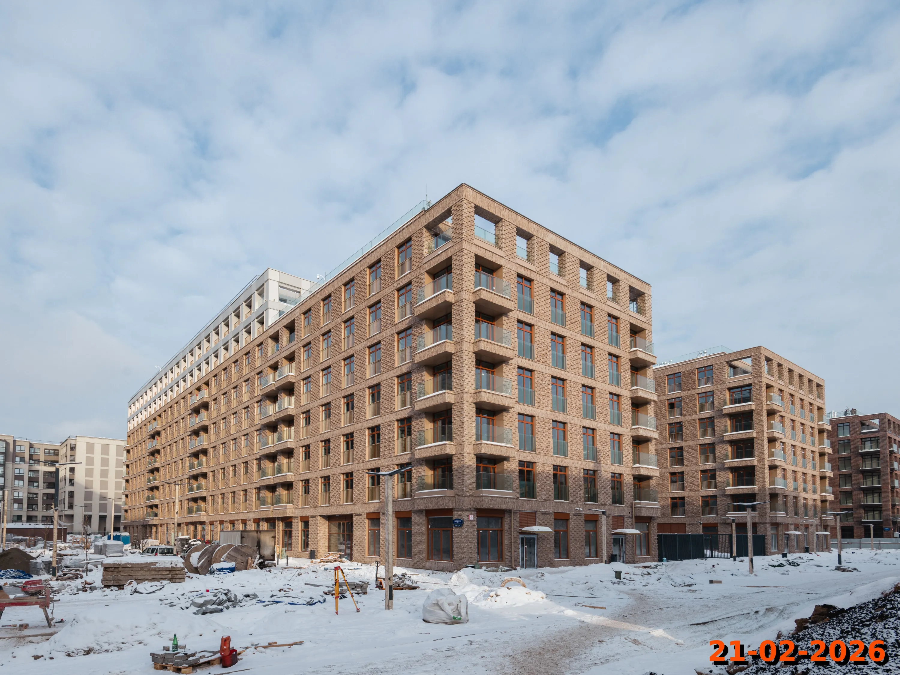 ЖК Лермонтовский 54 ход строительства