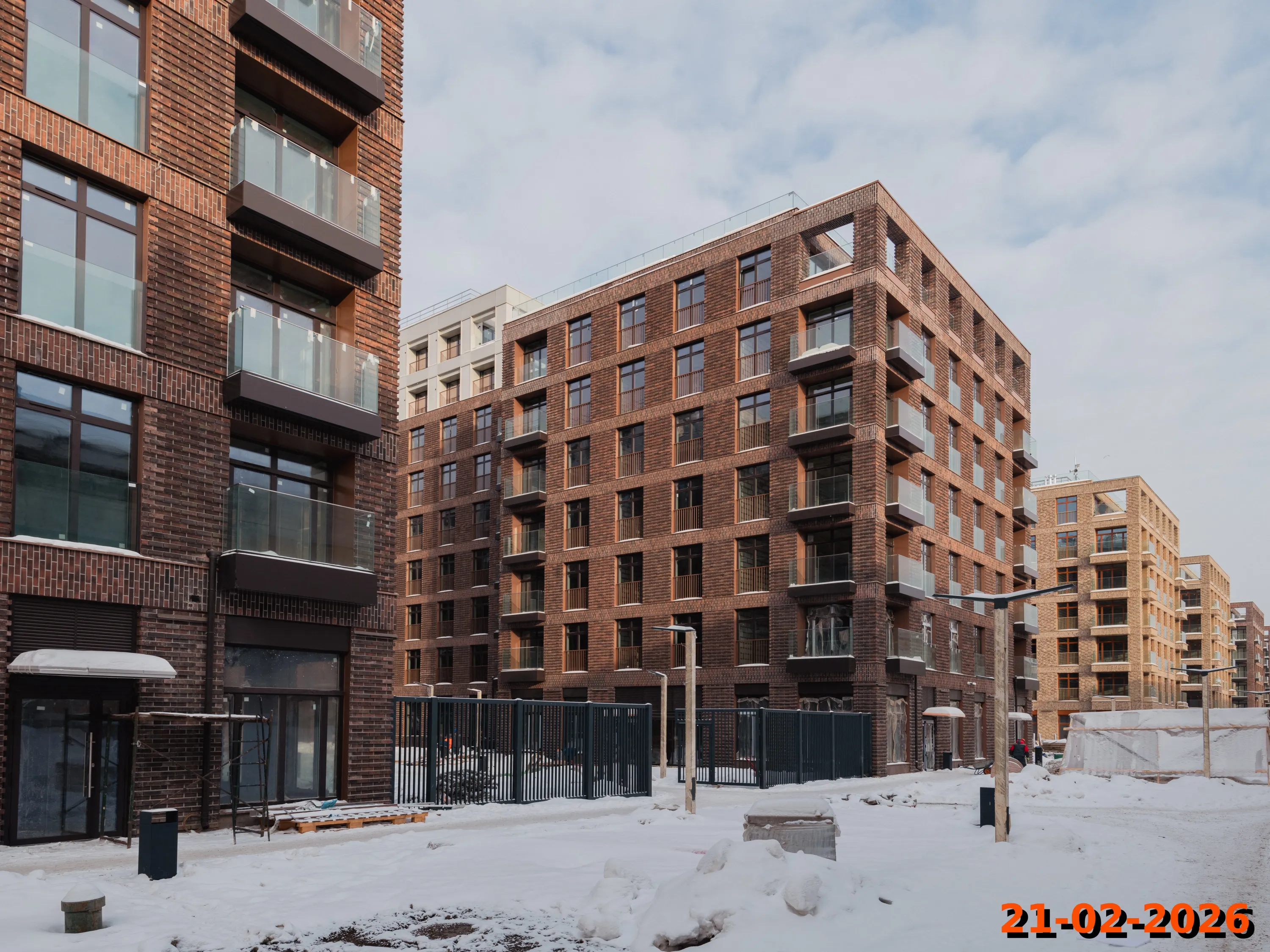 ЖК Лермонтовский 54 ход строительства