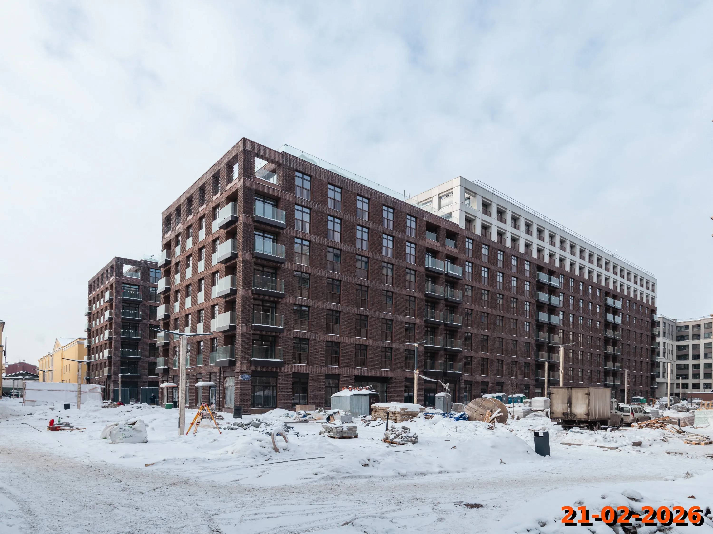 ЖК Лермонтовский 54 ход строительства