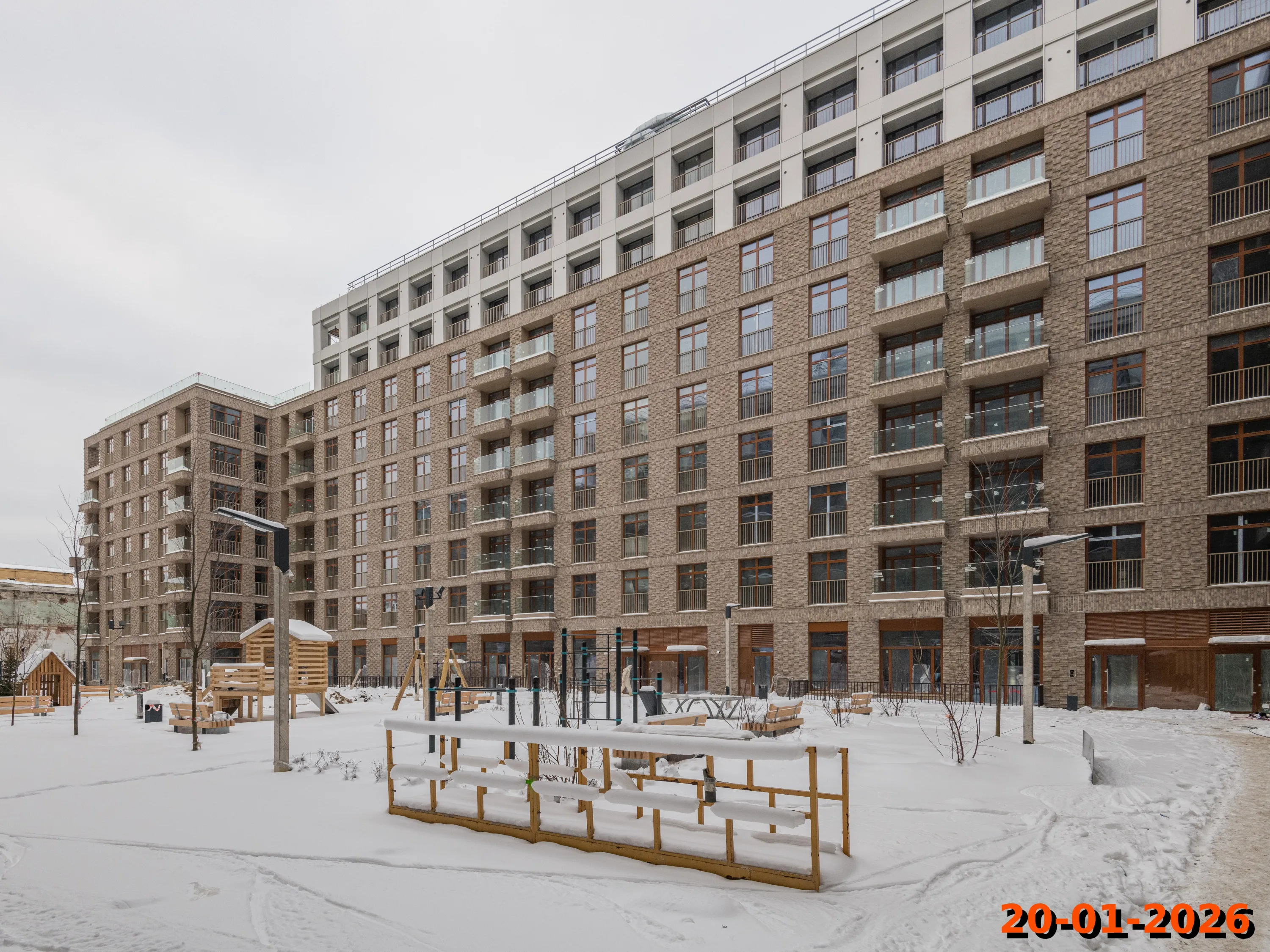 ЖК Лермонтовский 54 ход строительства