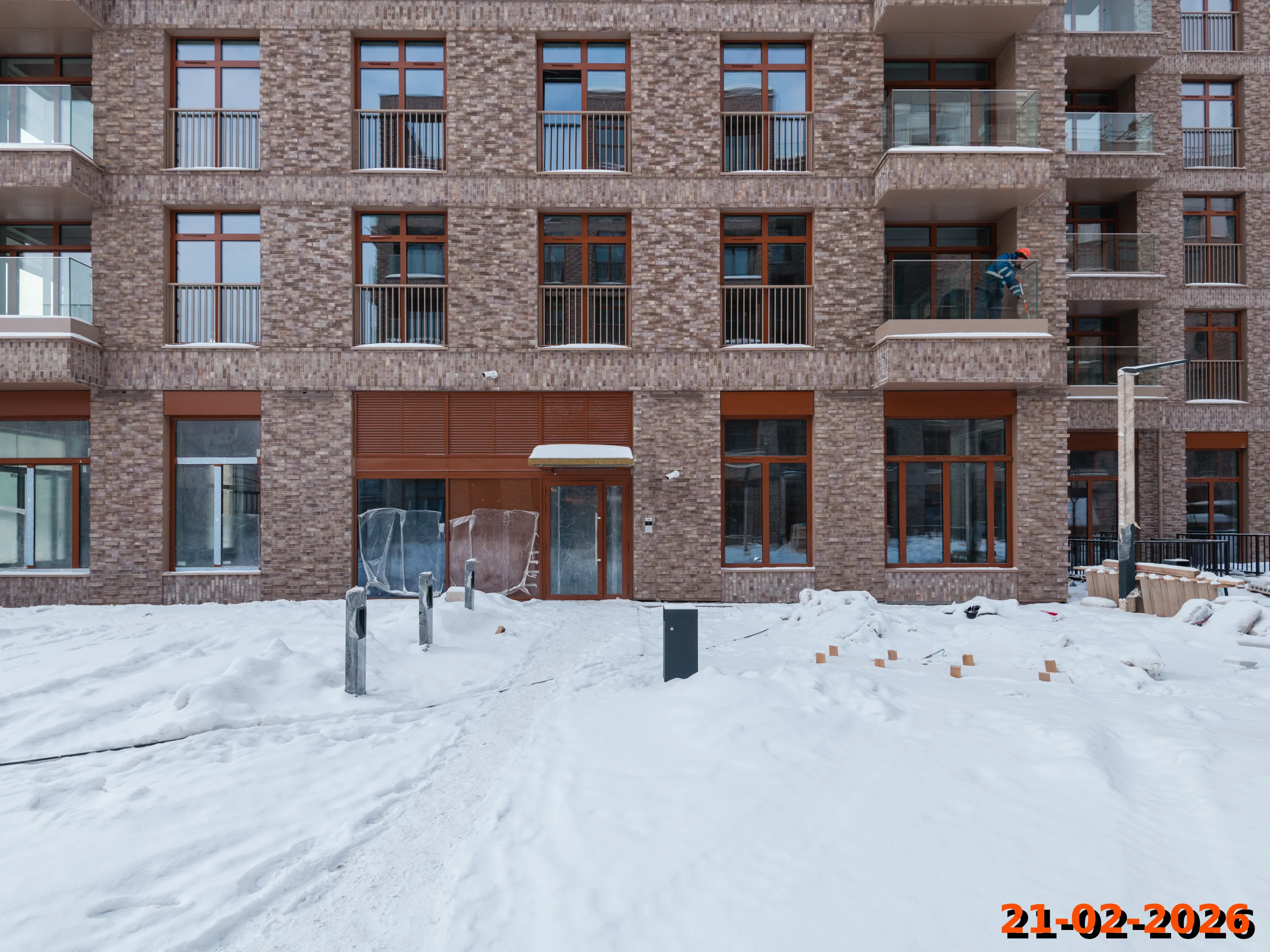 ЖК Лермонтовский 54 ход строительства