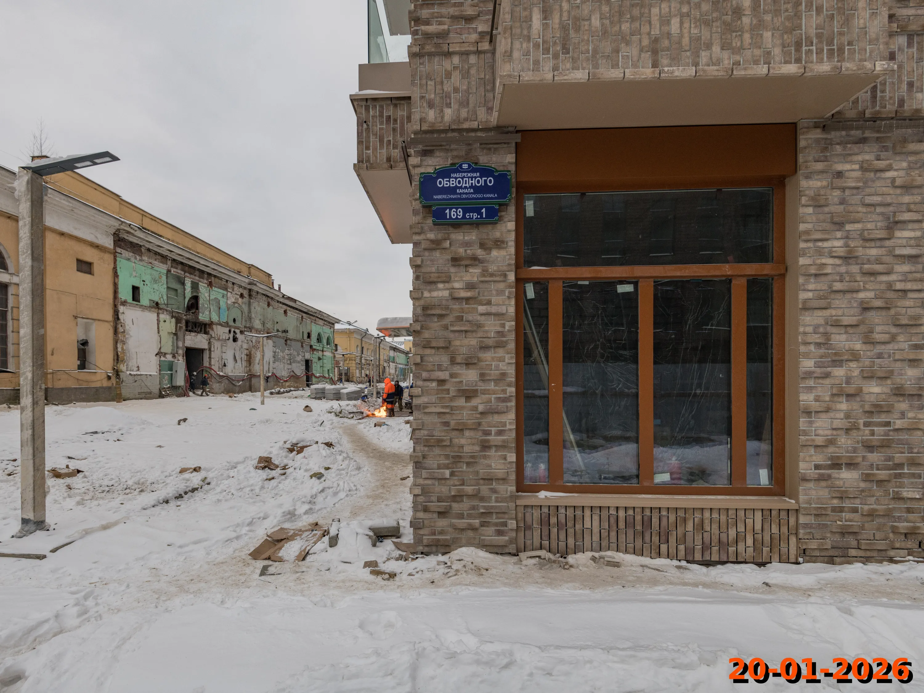 ЖК Лермонтовский 54 ход строительства