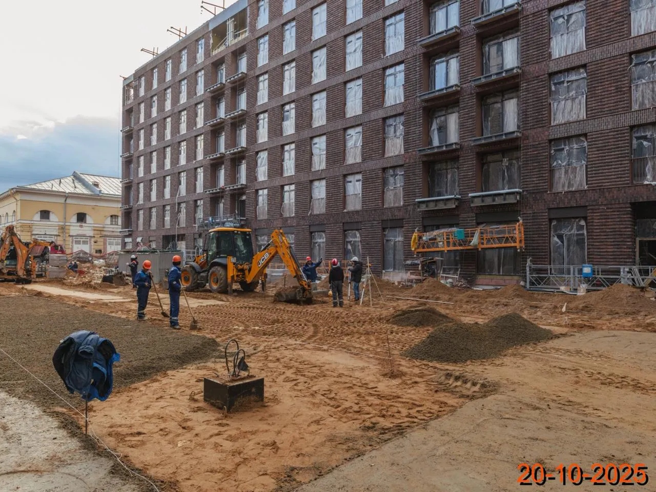 ЖК Лермонтовский 54 ход строительства