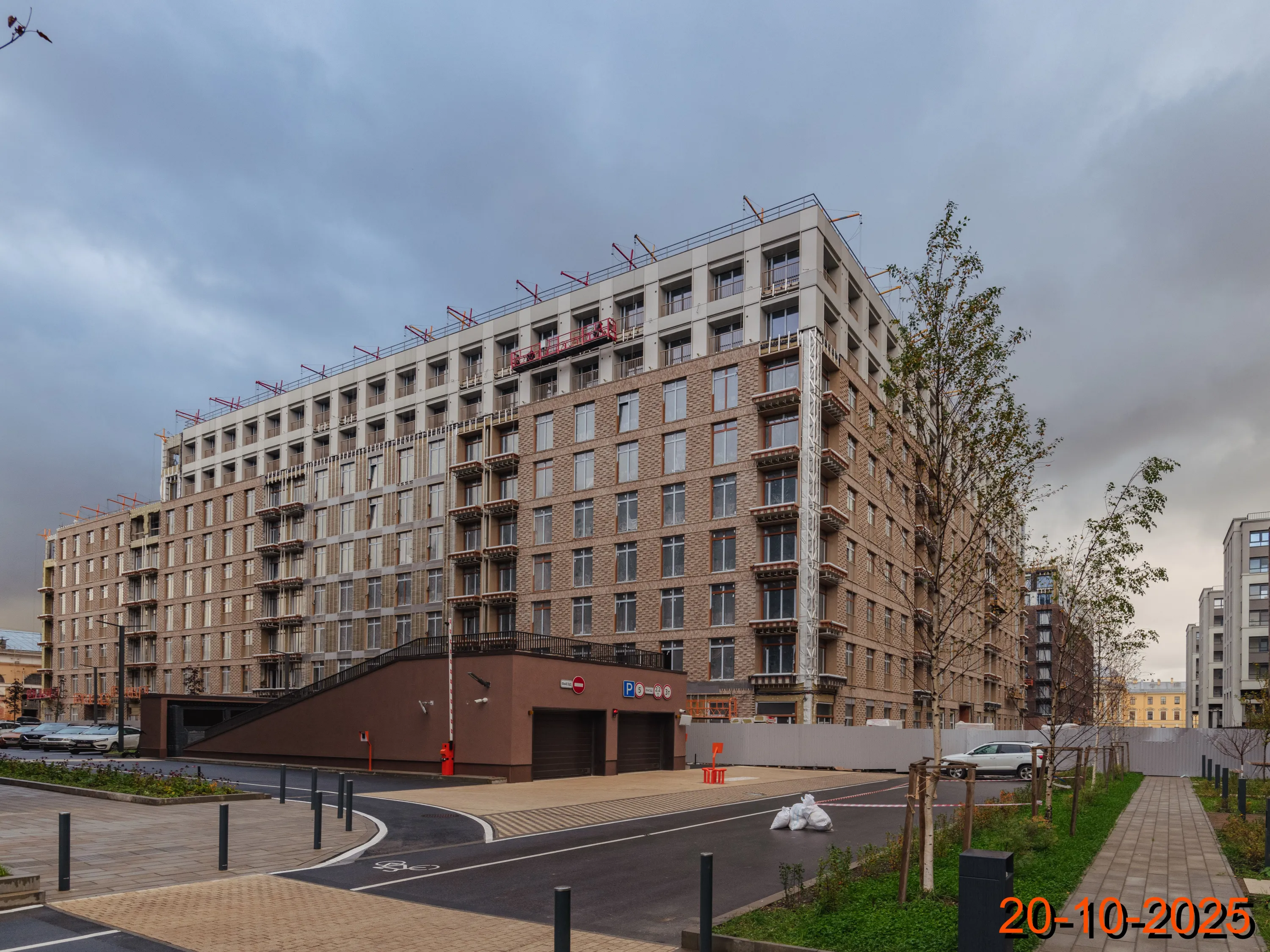 ЖК Лермонтовский 54 ход строительства