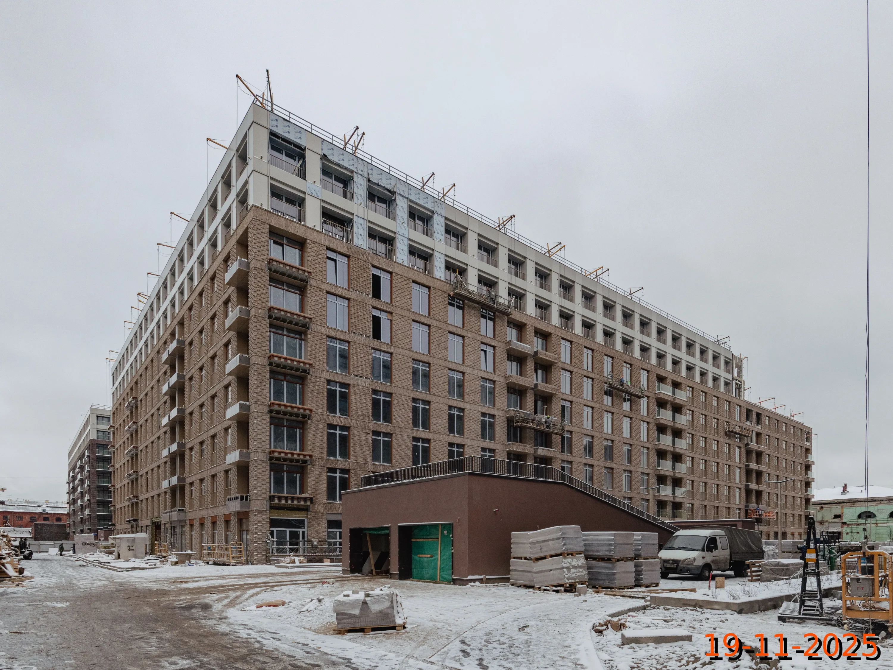 ЖК Лермонтовский 54 ход строительства
