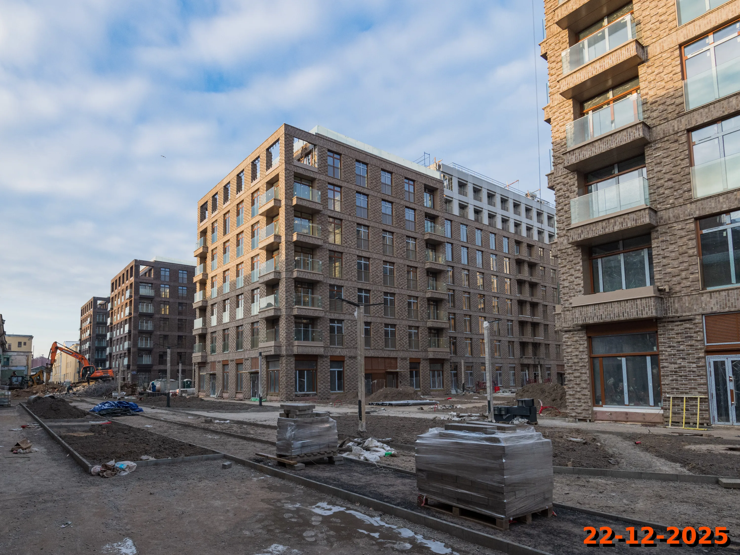 ЖК Лермонтовский 54 ход строительства