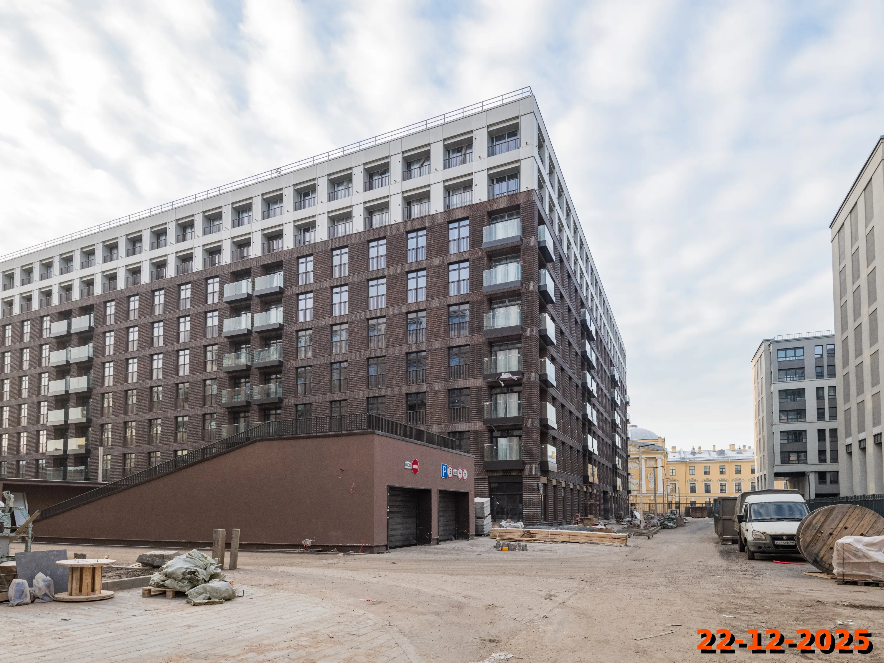 ЖК Лермонтовский 54 ход строительства