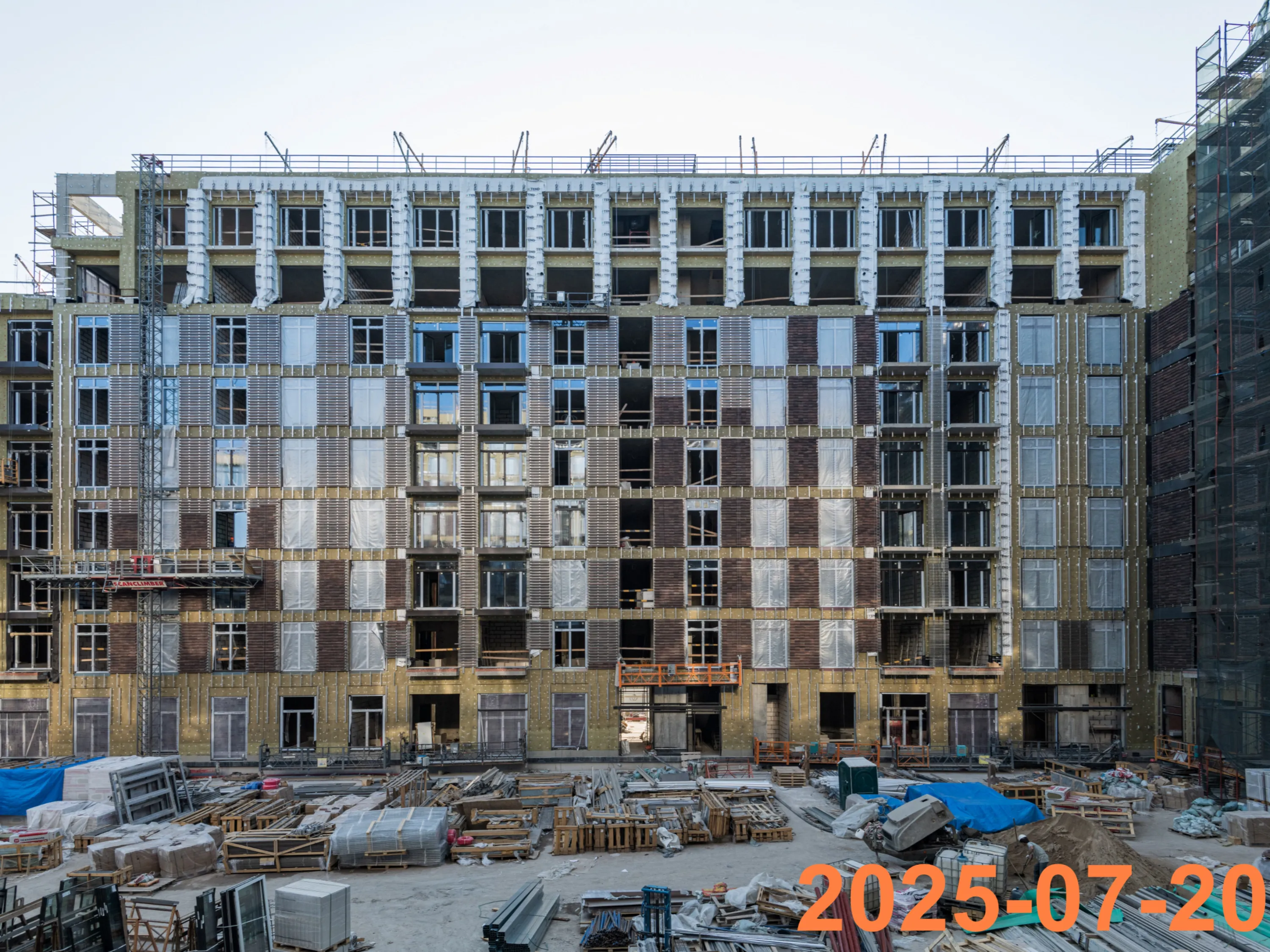 ЖК Лермонтовский 54 ход строительства