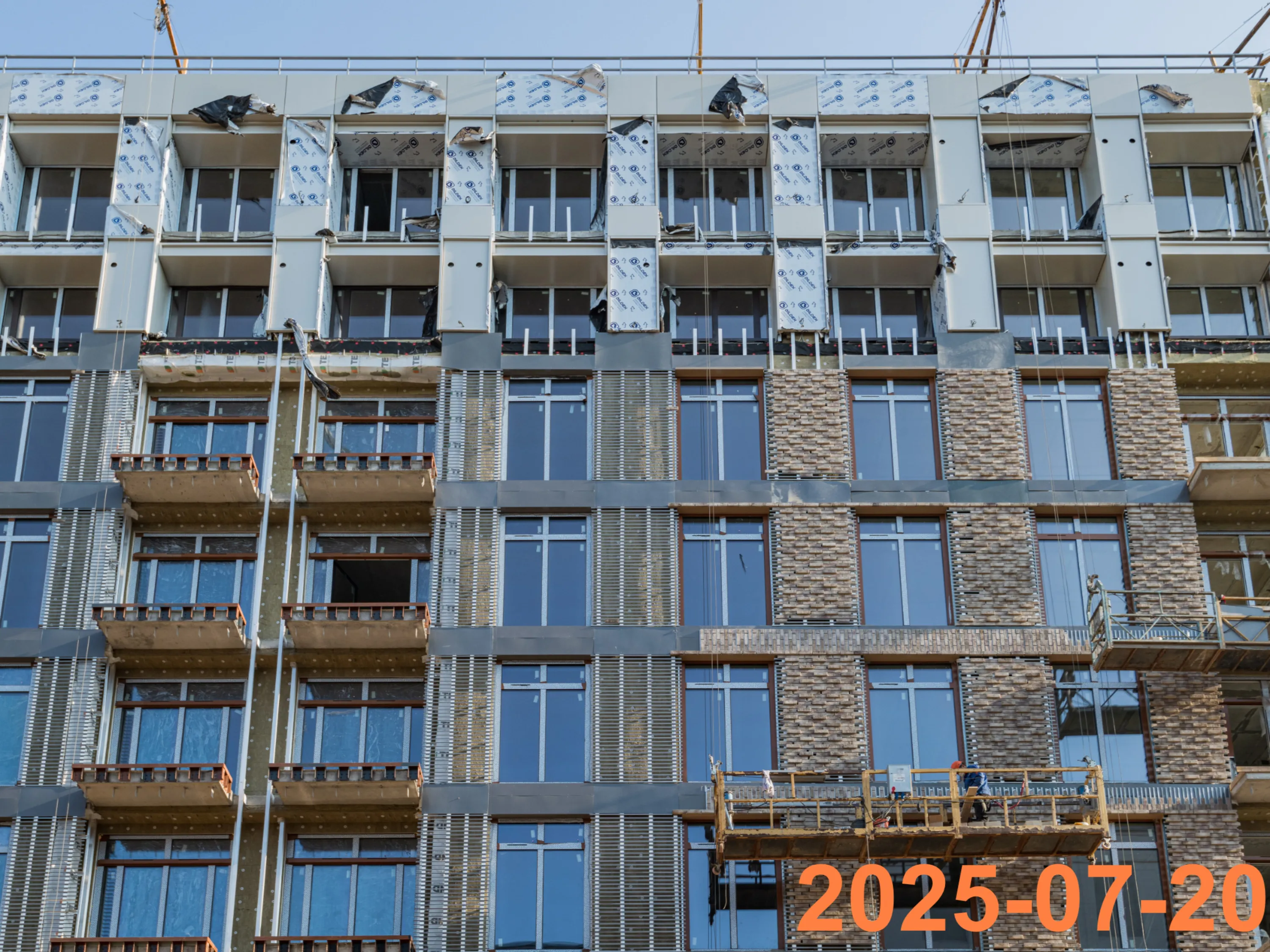 ЖК Лермонтовский 54 ход строительства