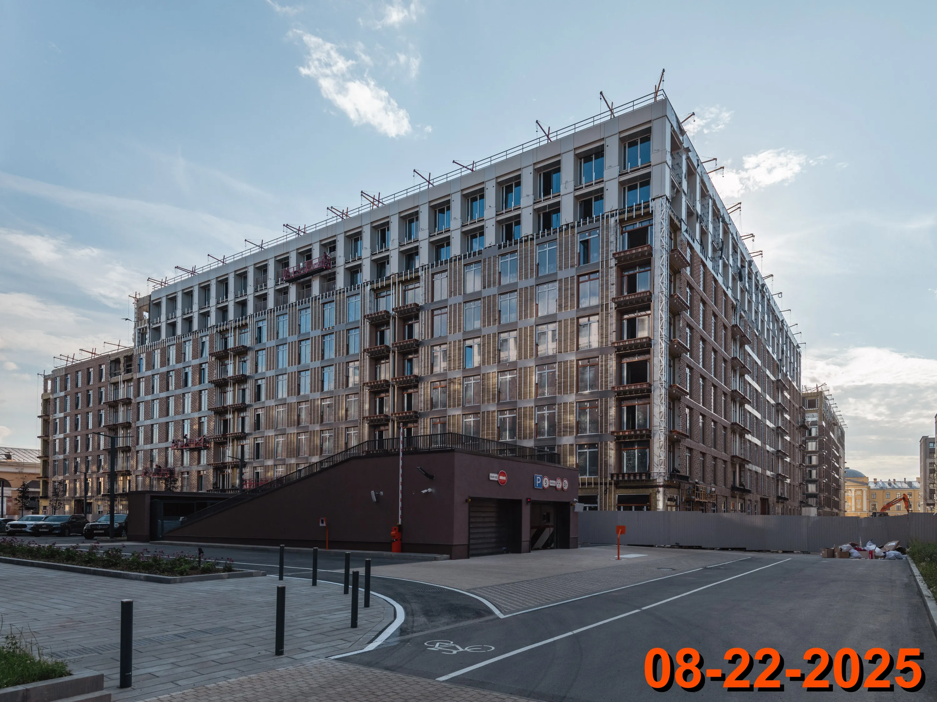 ЖК Лермонтовский 54 ход строительства