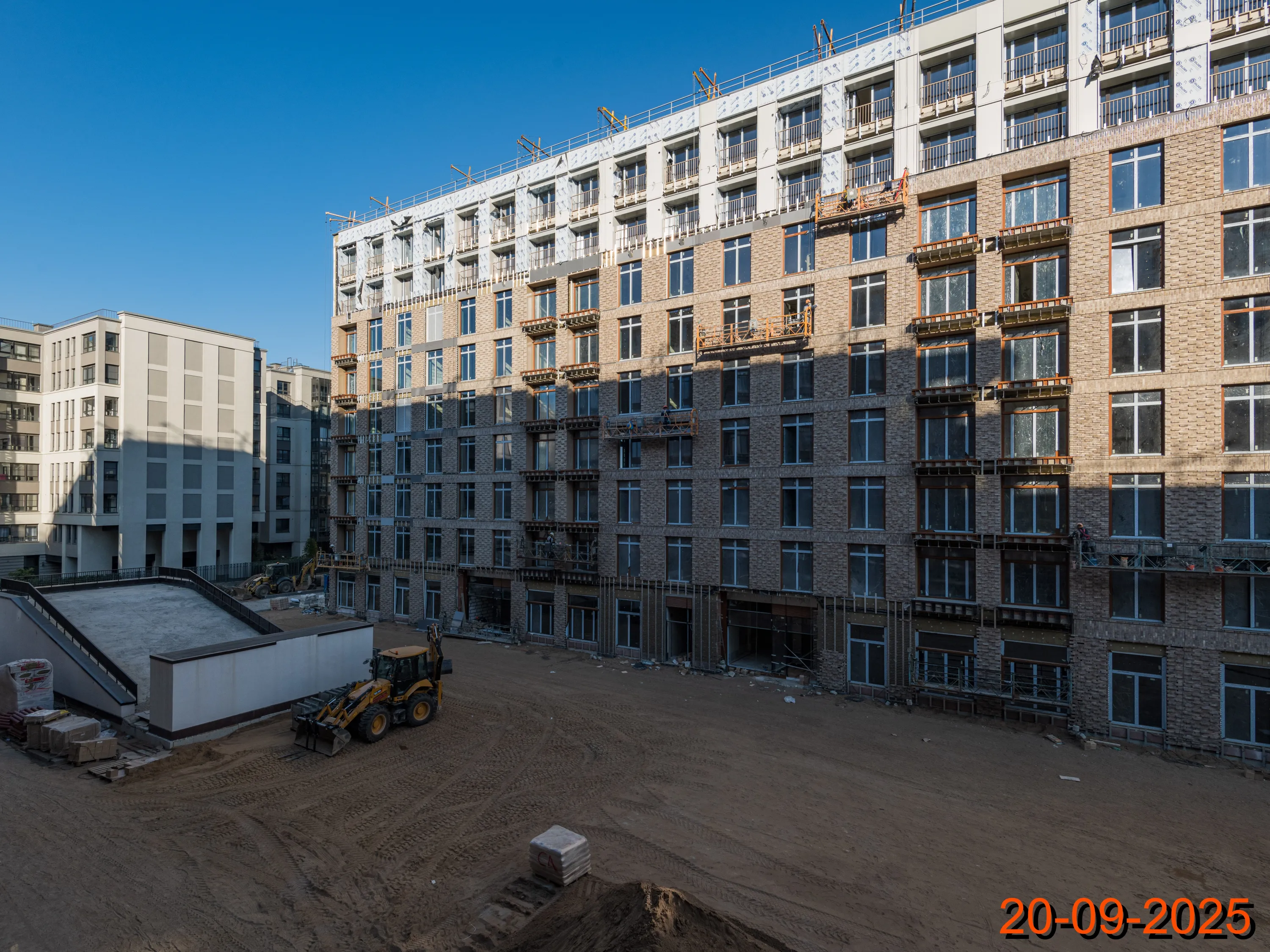 ЖК Лермонтовский 54 ход строительства