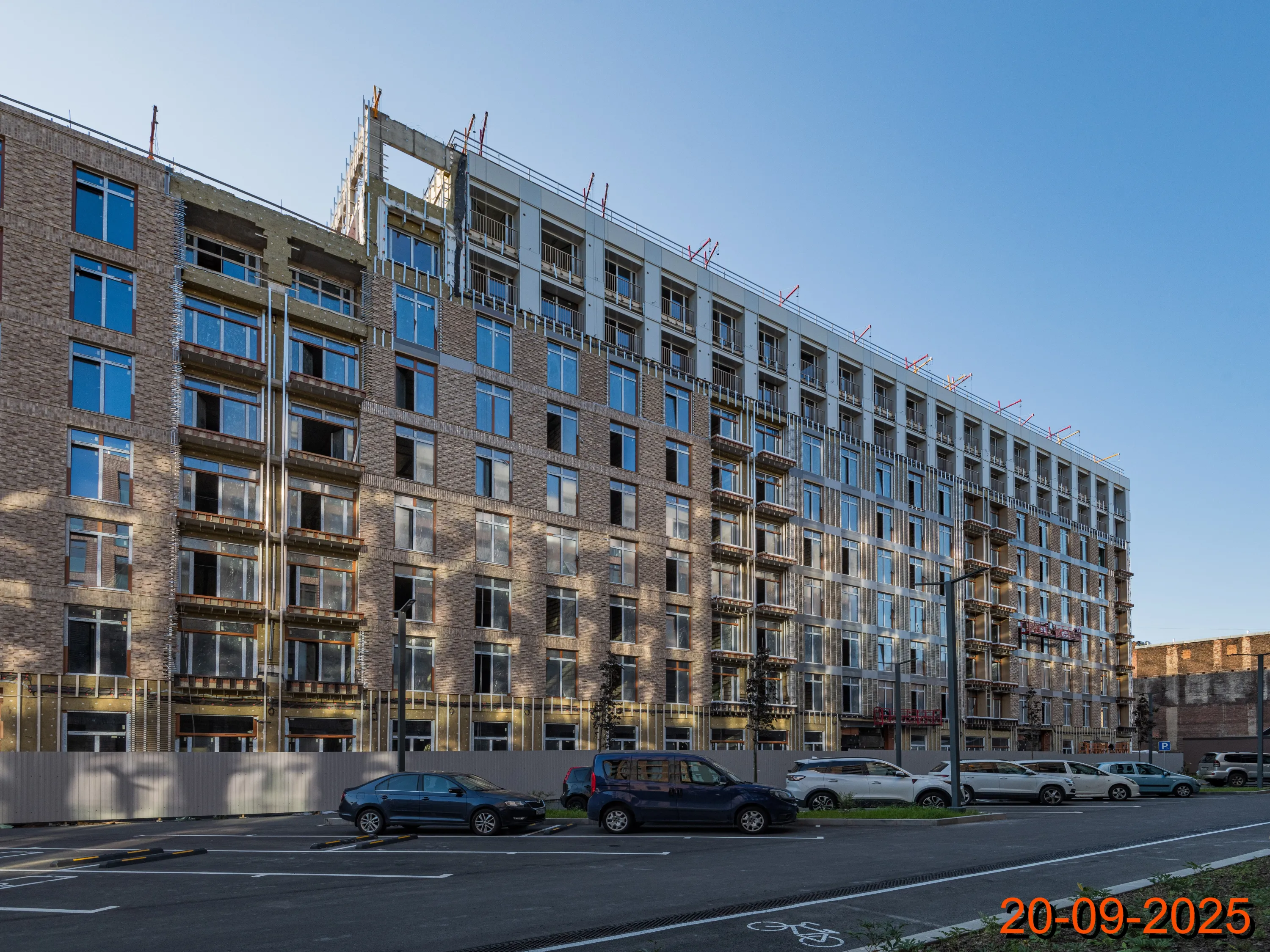 ЖК Лермонтовский 54 ход строительства