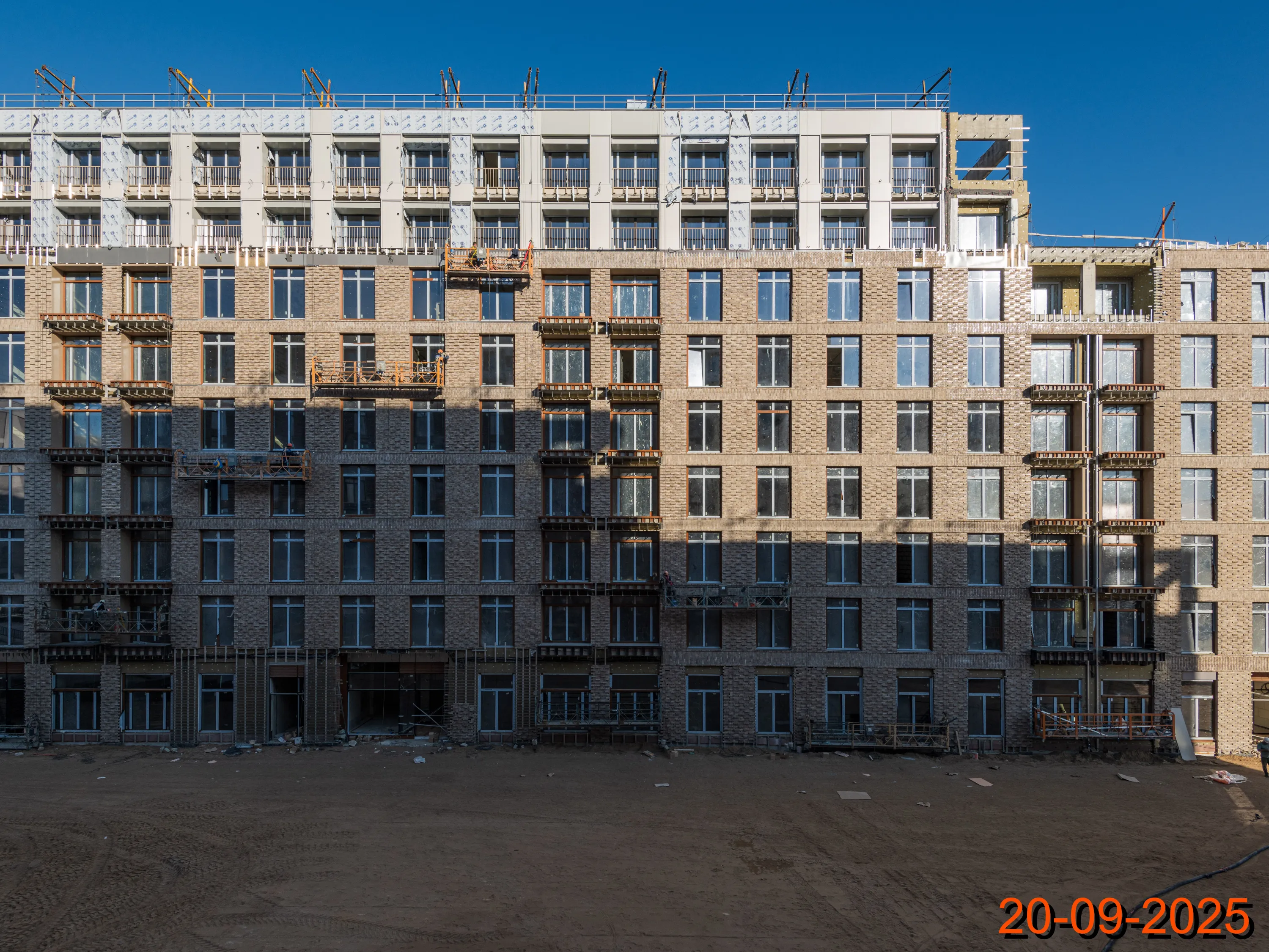 ЖК Лермонтовский 54 ход строительства