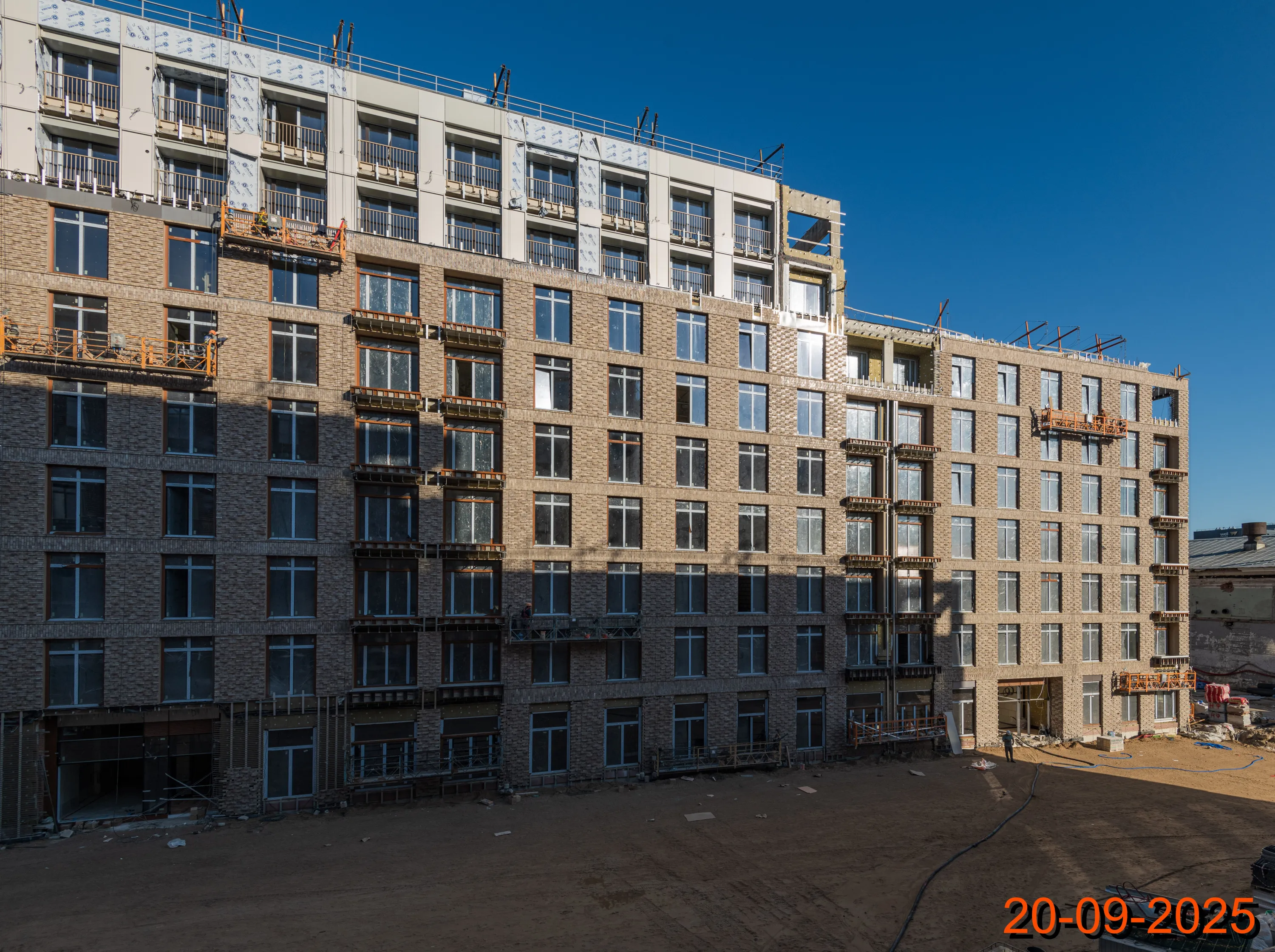 ЖК Лермонтовский 54 ход строительства