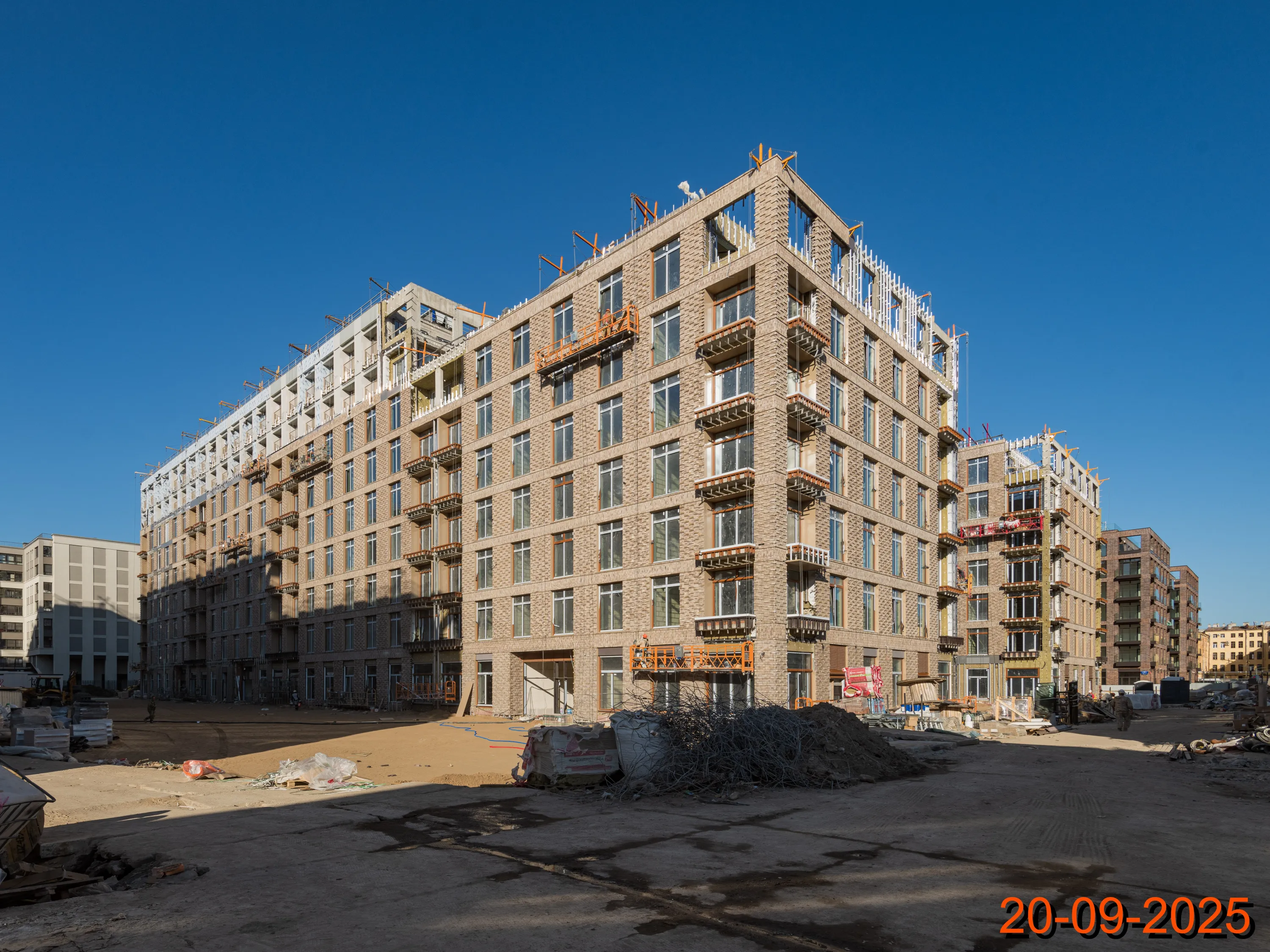 ЖК Лермонтовский 54 ход строительства