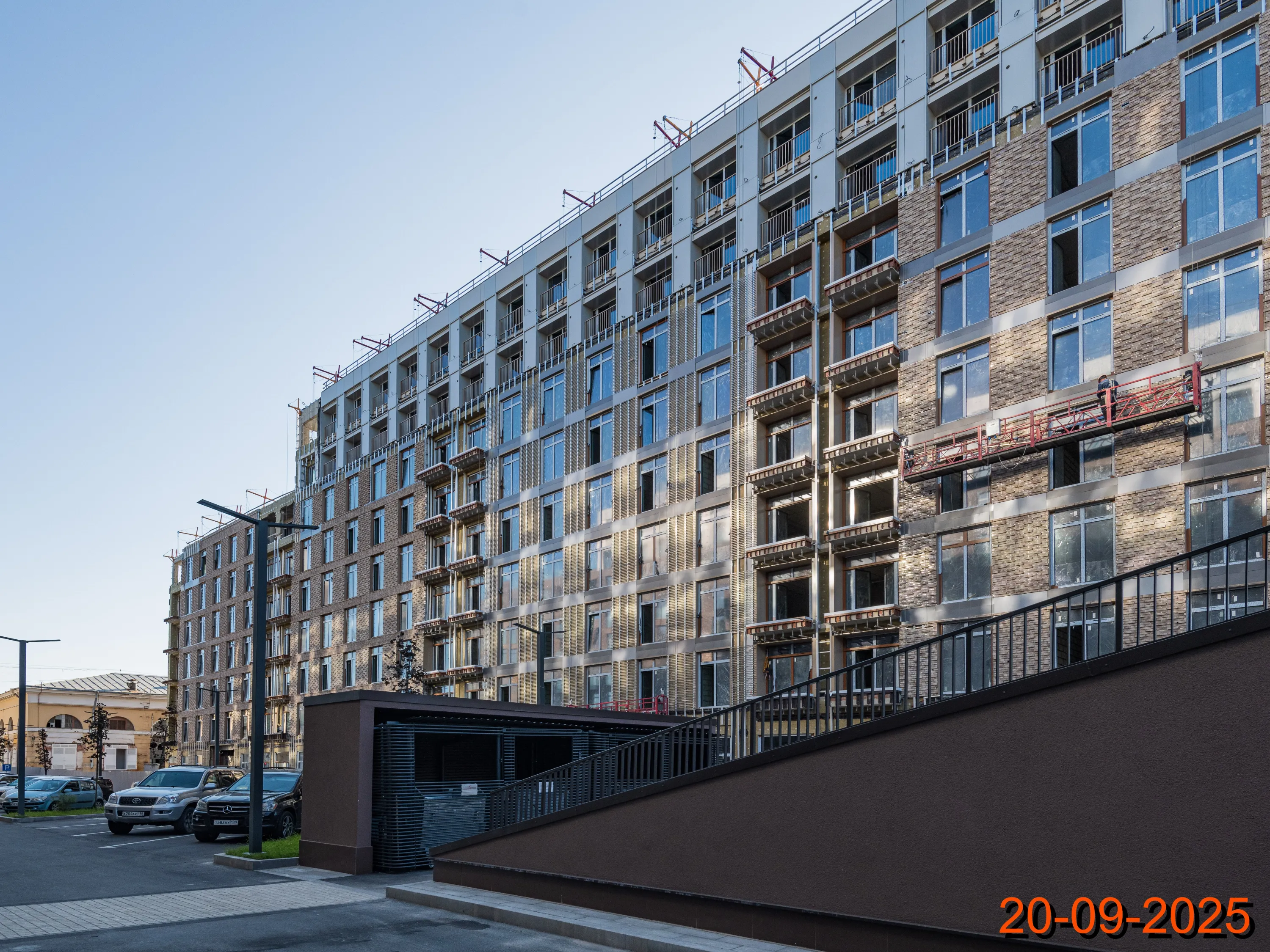 ЖК Лермонтовский 54 ход строительства