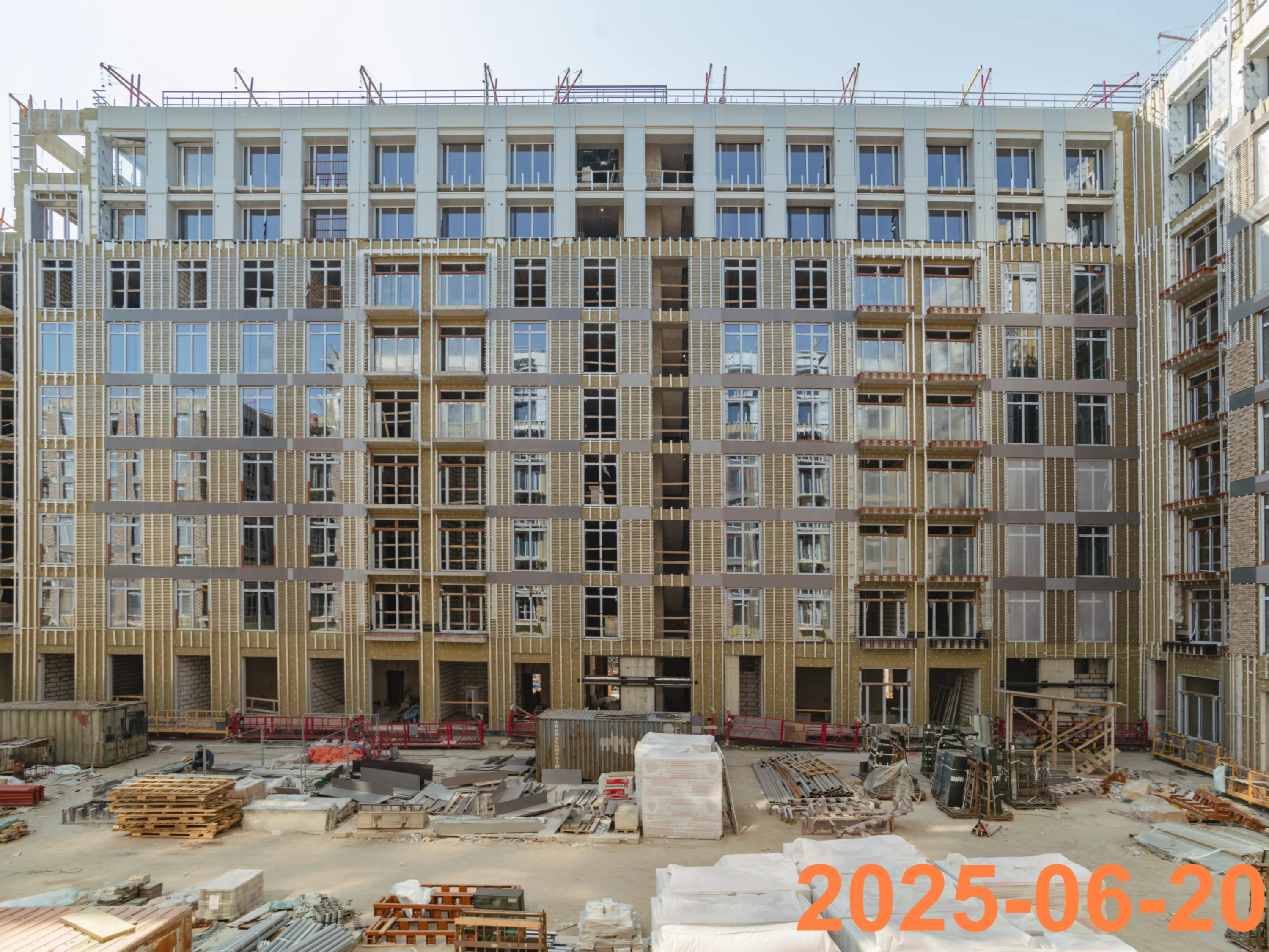 ЖК Лермонтовский 54 ход строительства