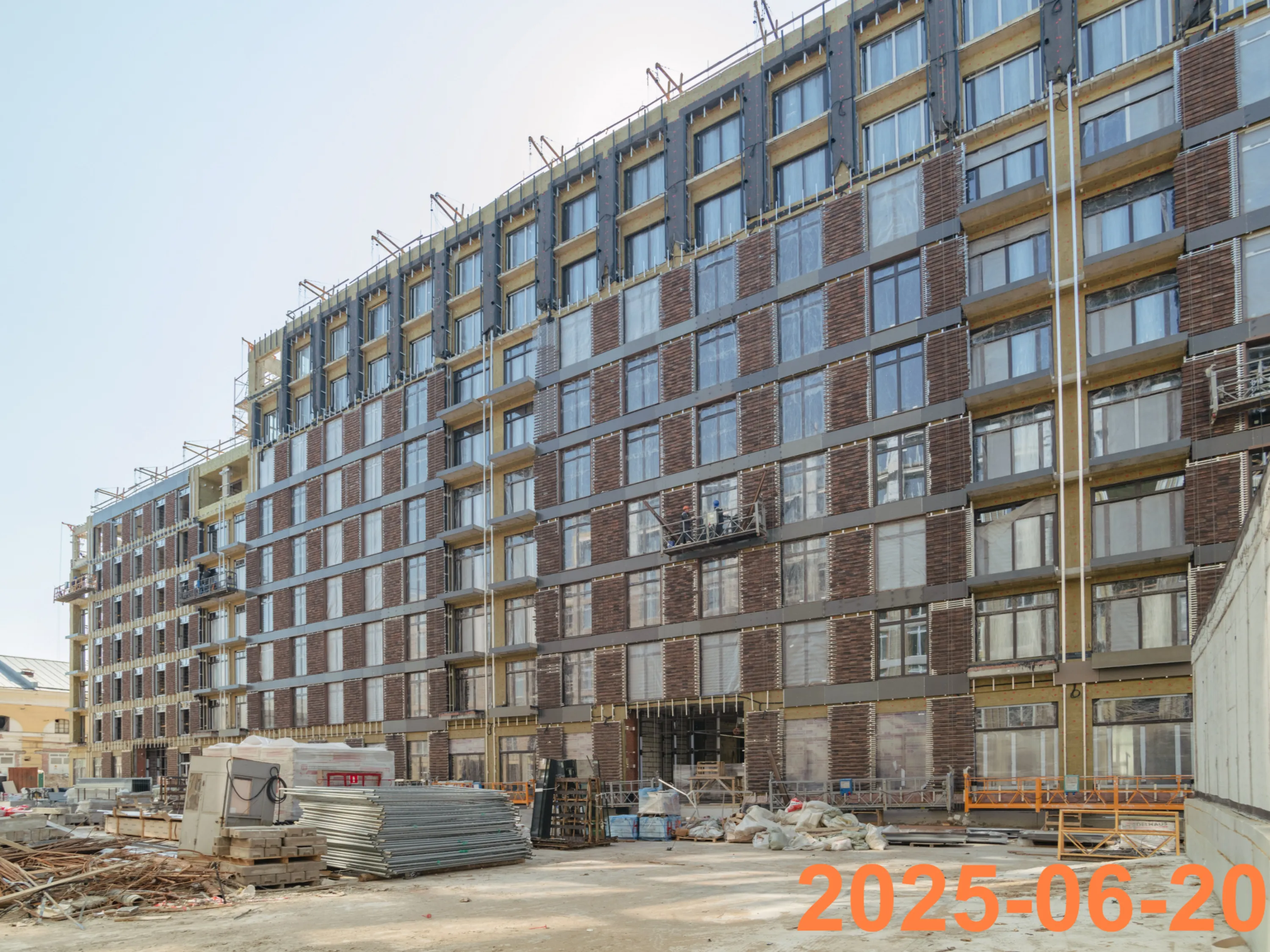 ЖК Лермонтовский 54 ход строительства