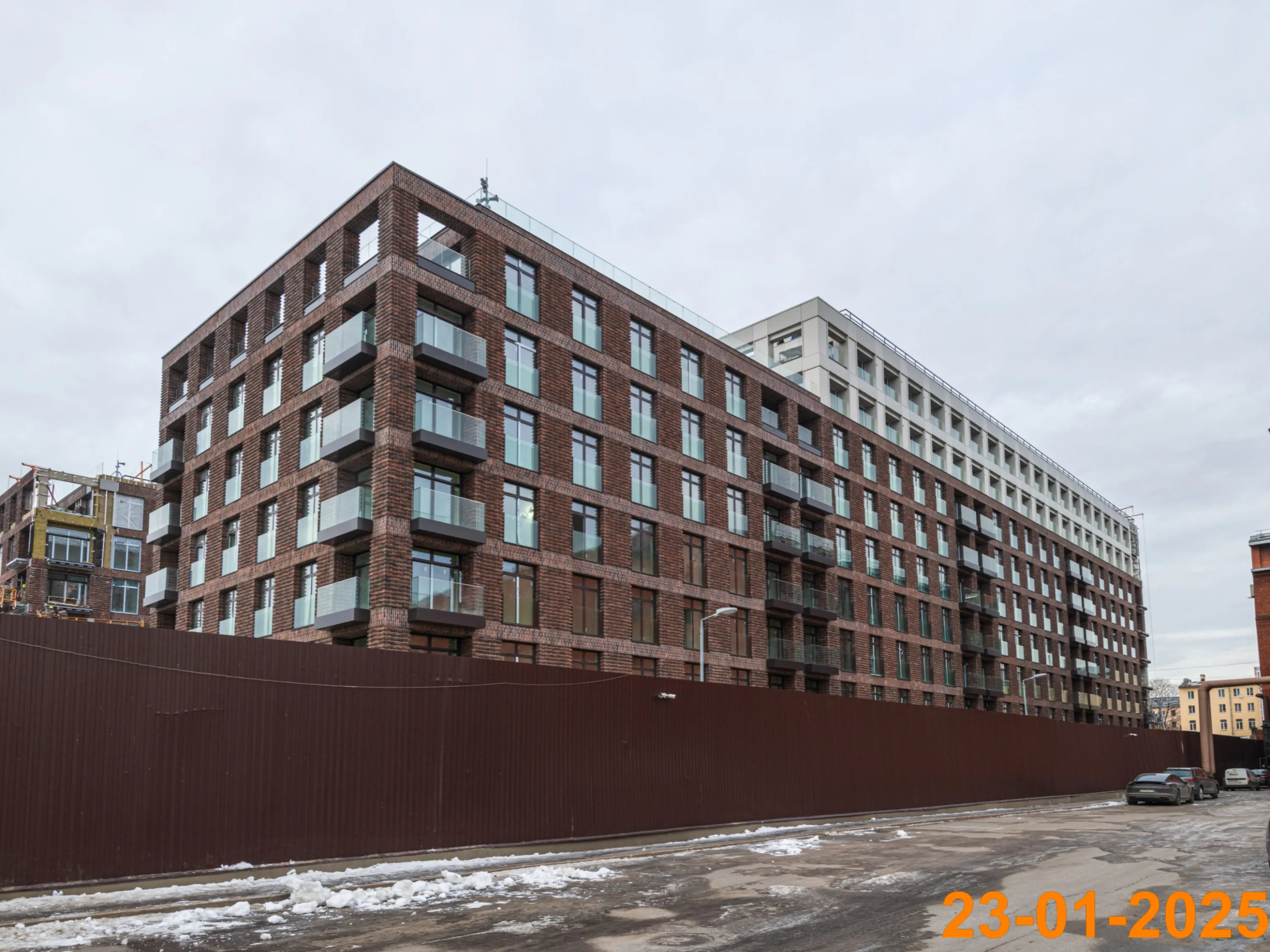 ЖК Лермонтовский 54 ход строительства