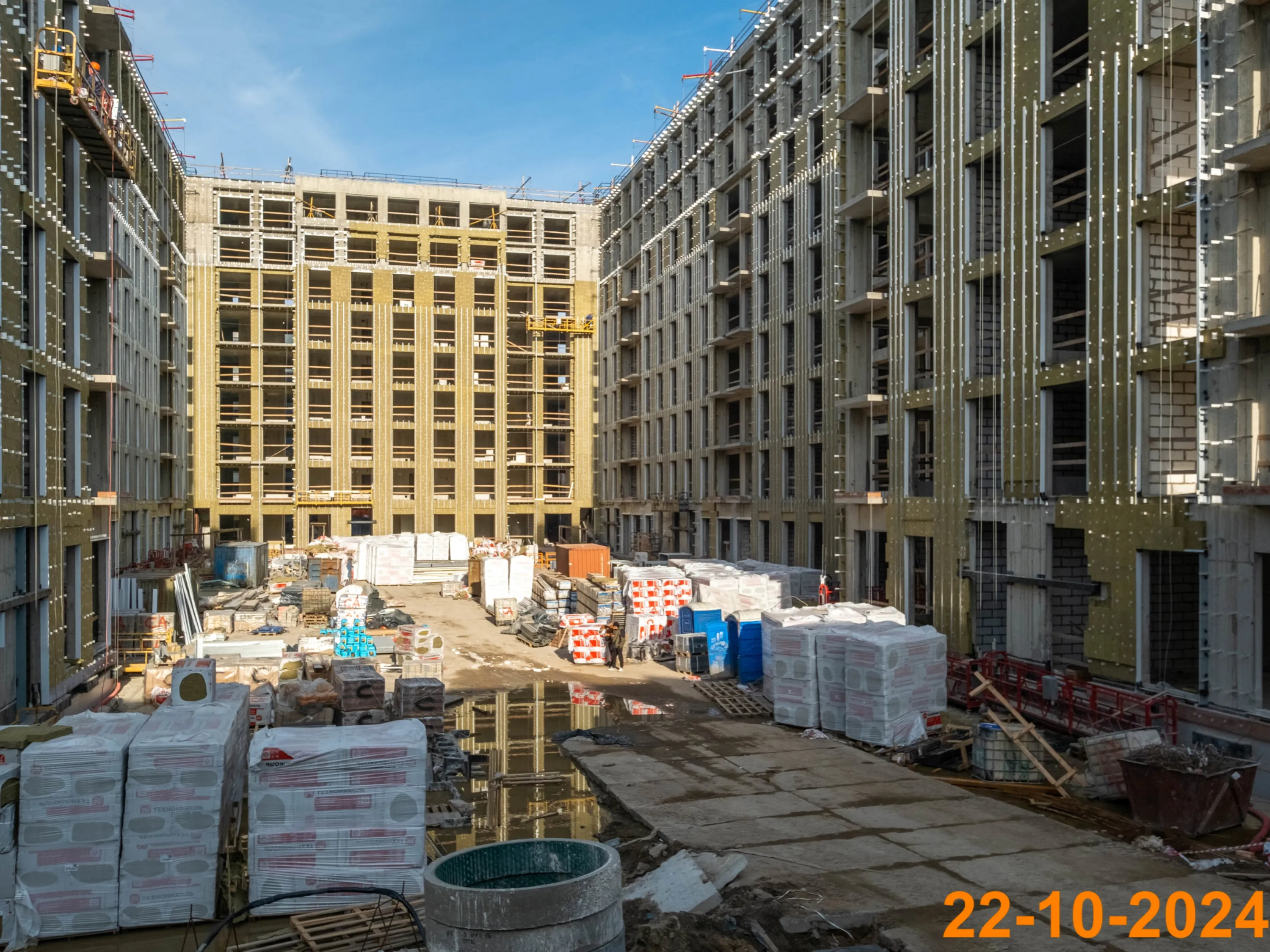 ЖК Лермонтовский 54 ход строительства