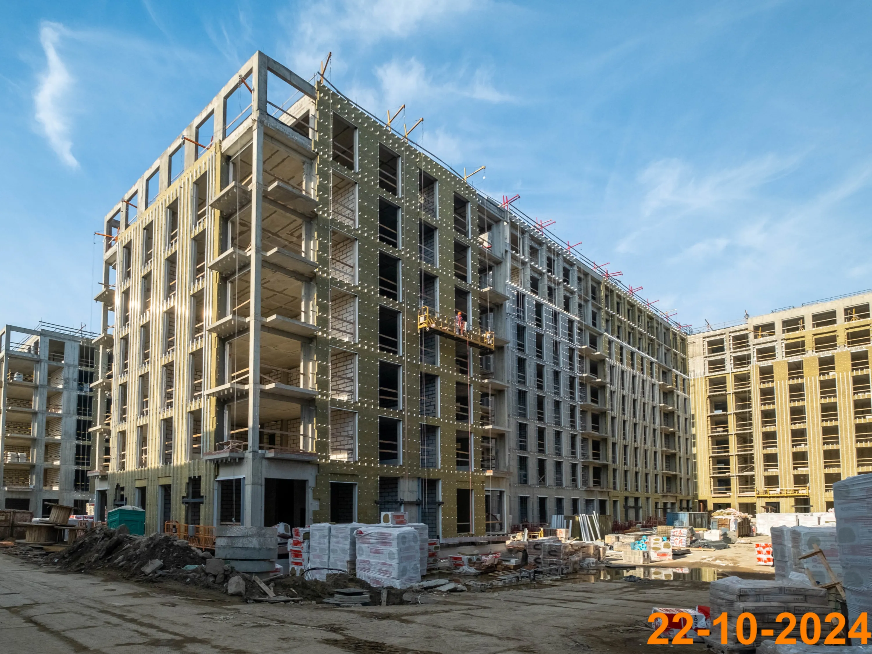 ЖК Лермонтовский 54 ход строительства