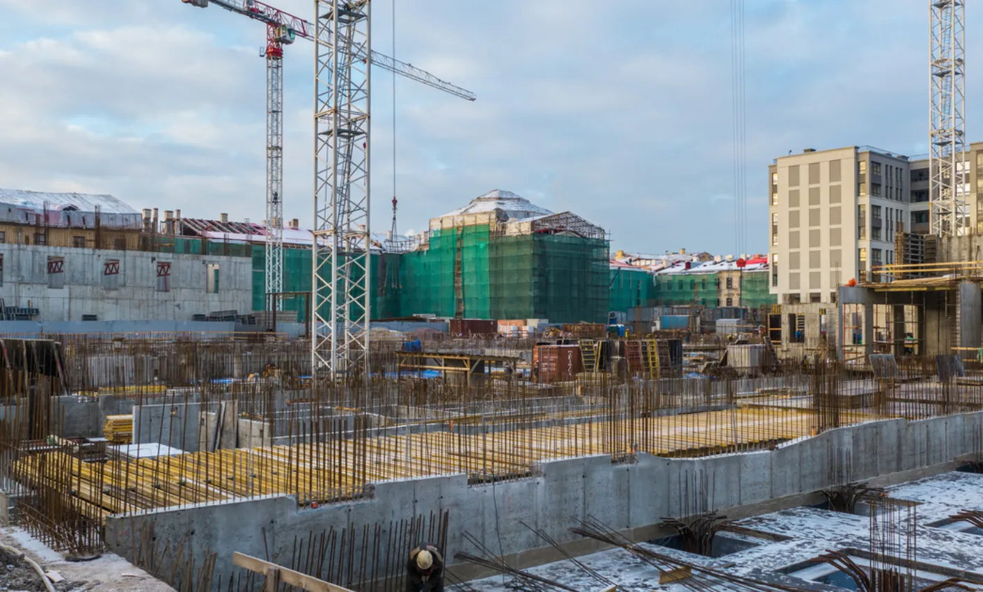 ЖК Лермонтовский 54 ход строительства
