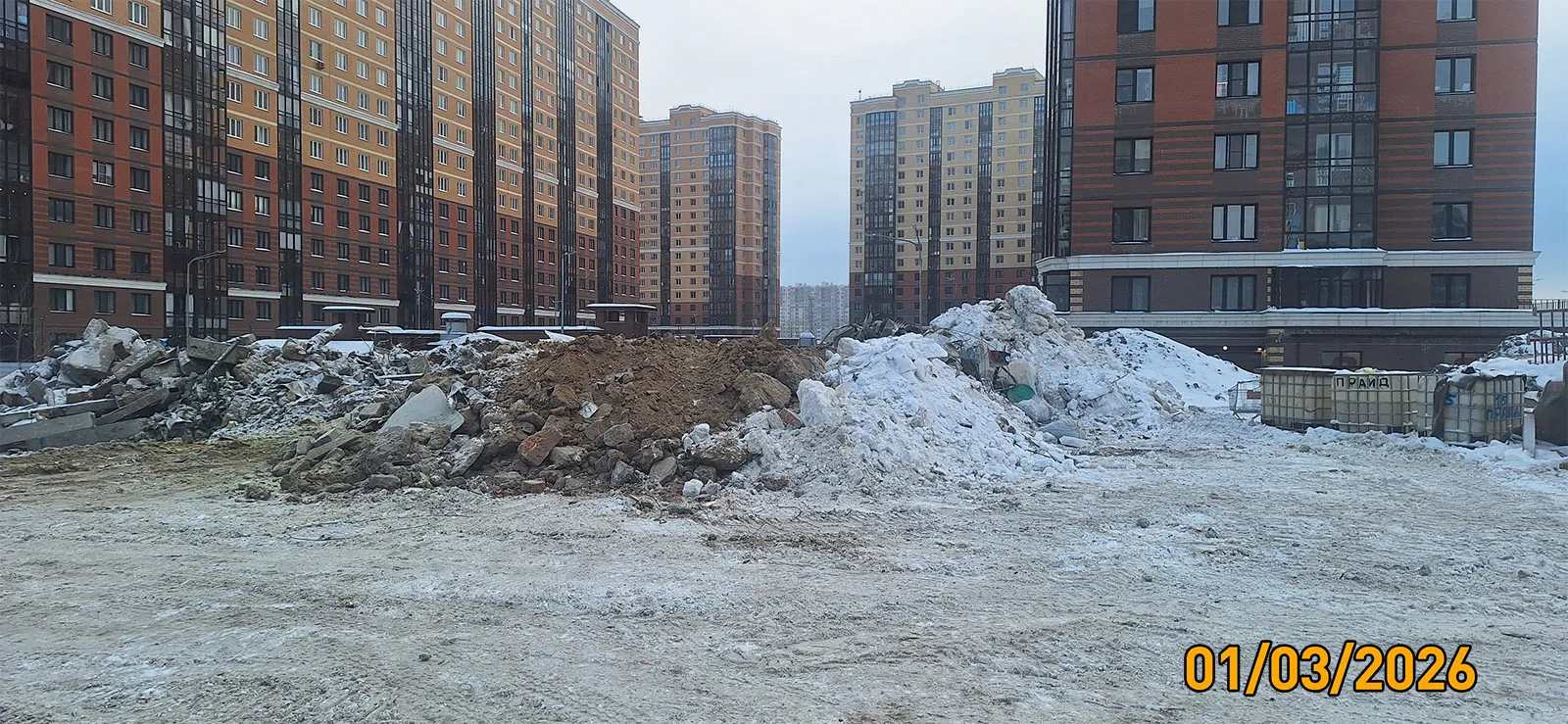 Квартал бизнес-класса М36 ход строительства