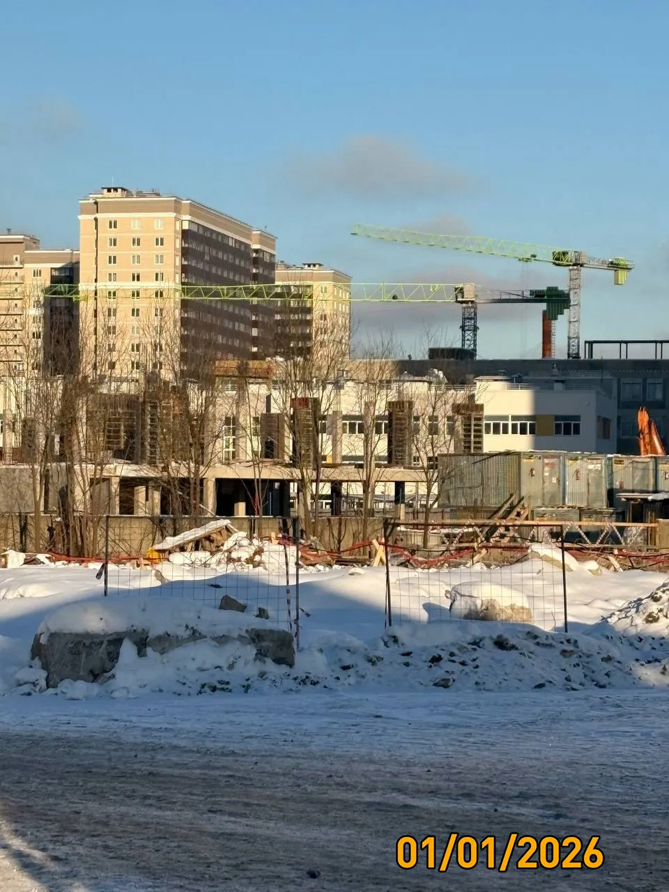 Квартал бизнес-класса М36 ход строительства