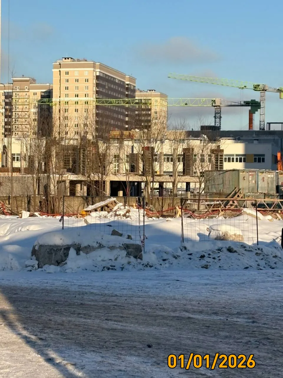 Квартал бизнес-класса М36 ход строительства