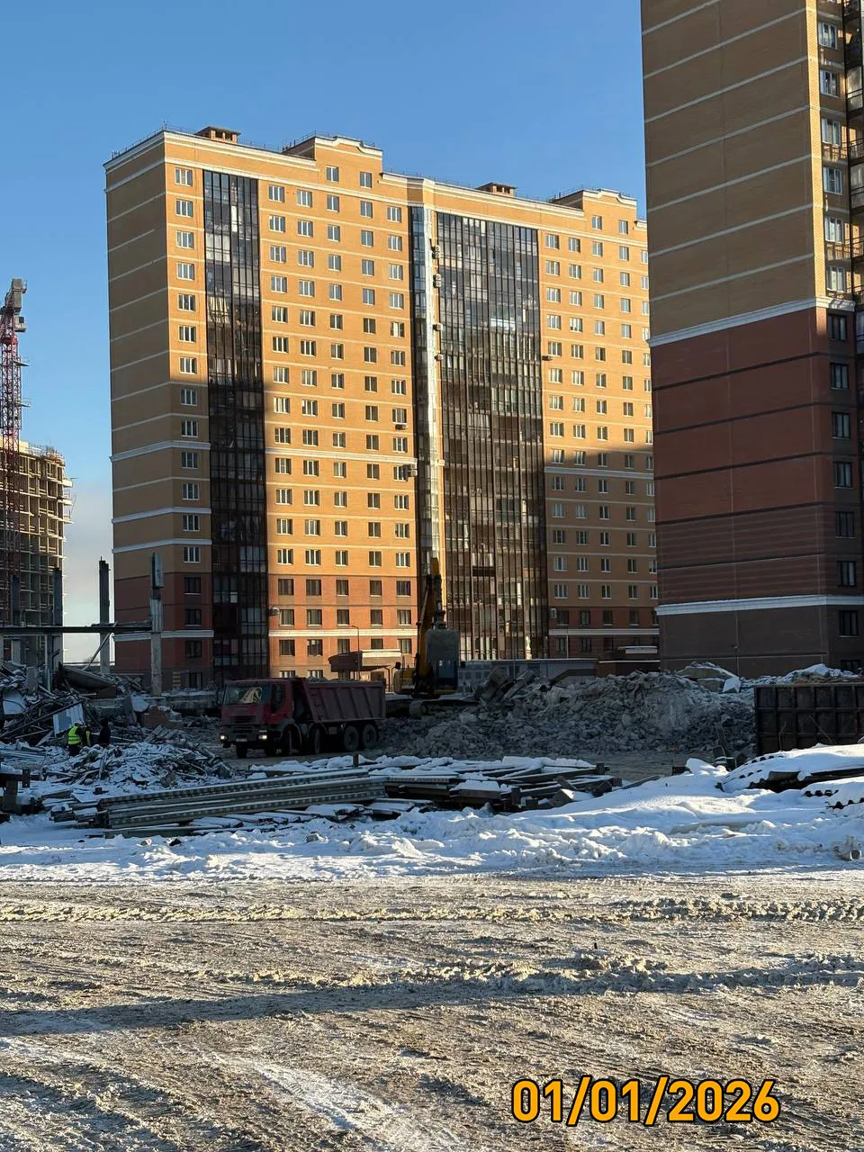 Квартал бизнес-класса М36 ход строительства
