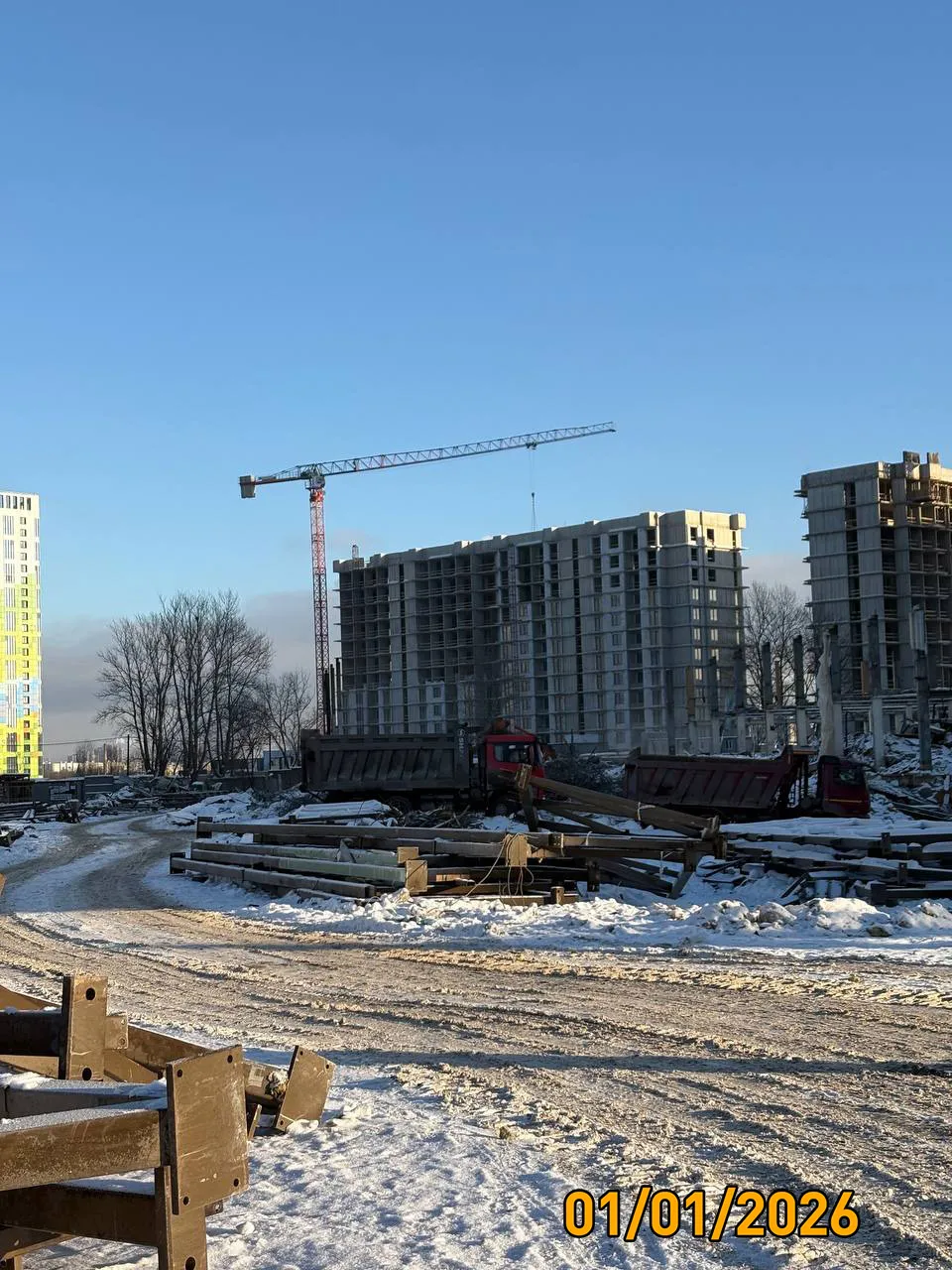 Квартал бизнес-класса М36 ход строительства