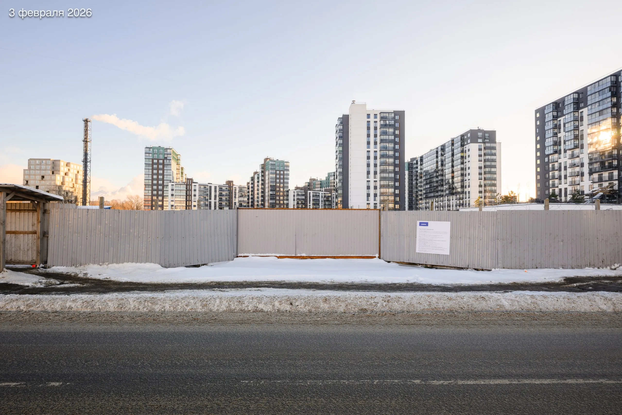 ЖК "ЛЕГЕНДА на Охте" ход строительства