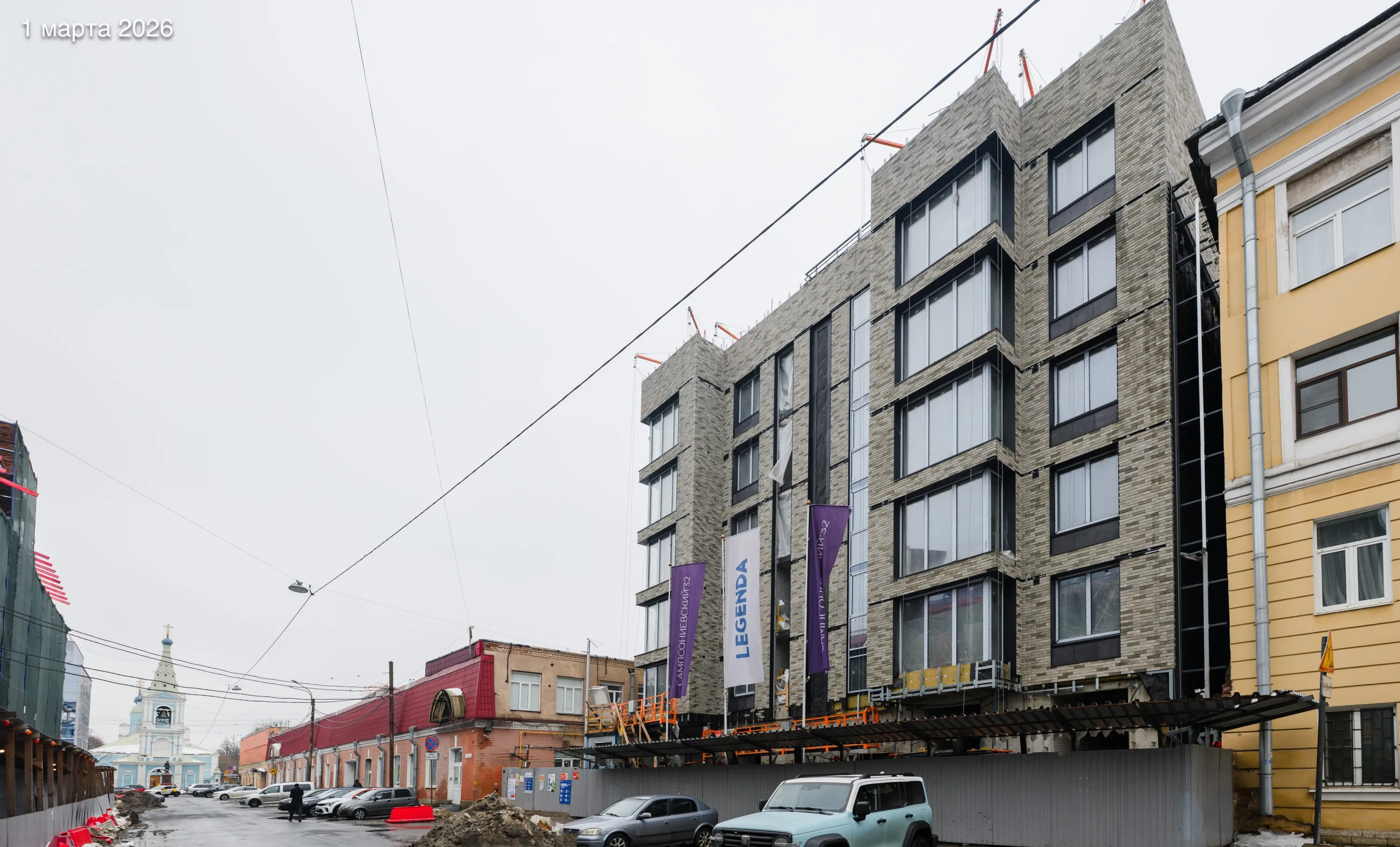 ЖК Сампсониевский 32 ход строительства